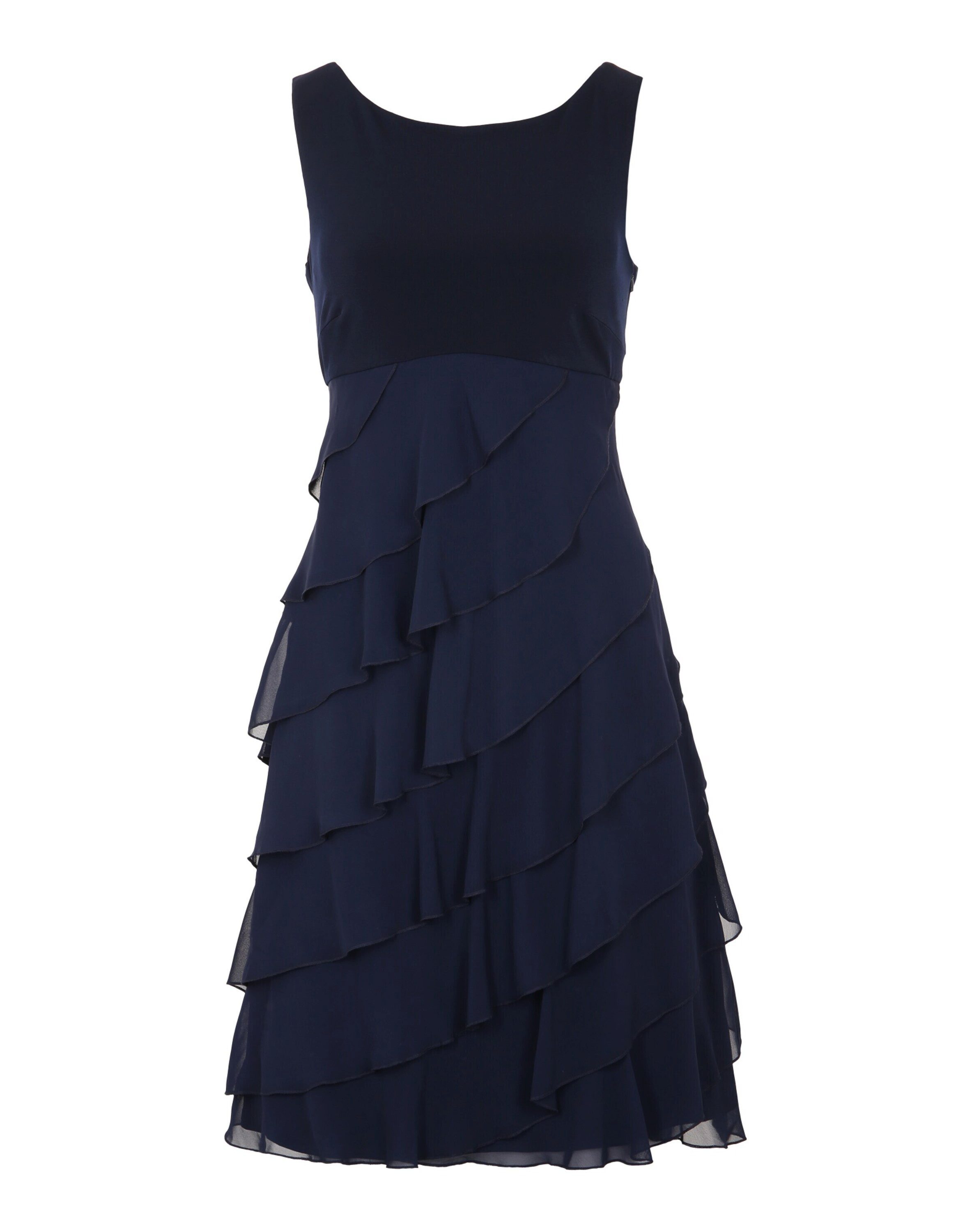 SWING Cocktailkleid (1-tlg) Drapiert/gerafft