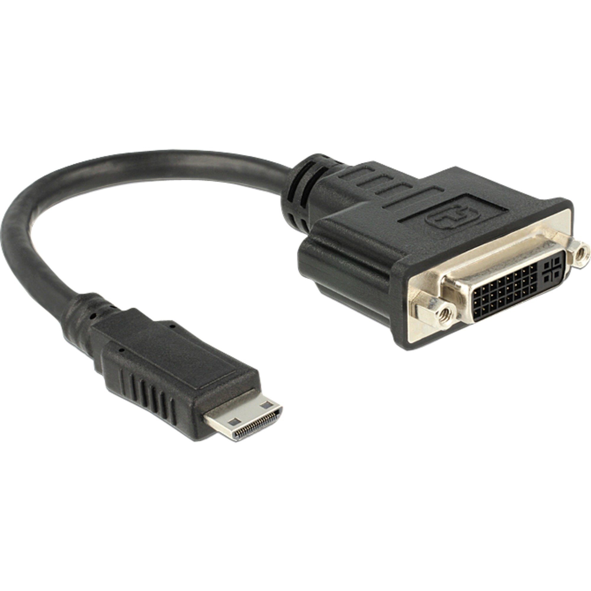 DeLOCK Adapter Mini HDMI > DVI-D 24+1 St-Bu, (20 Audio- & Video-Adapter