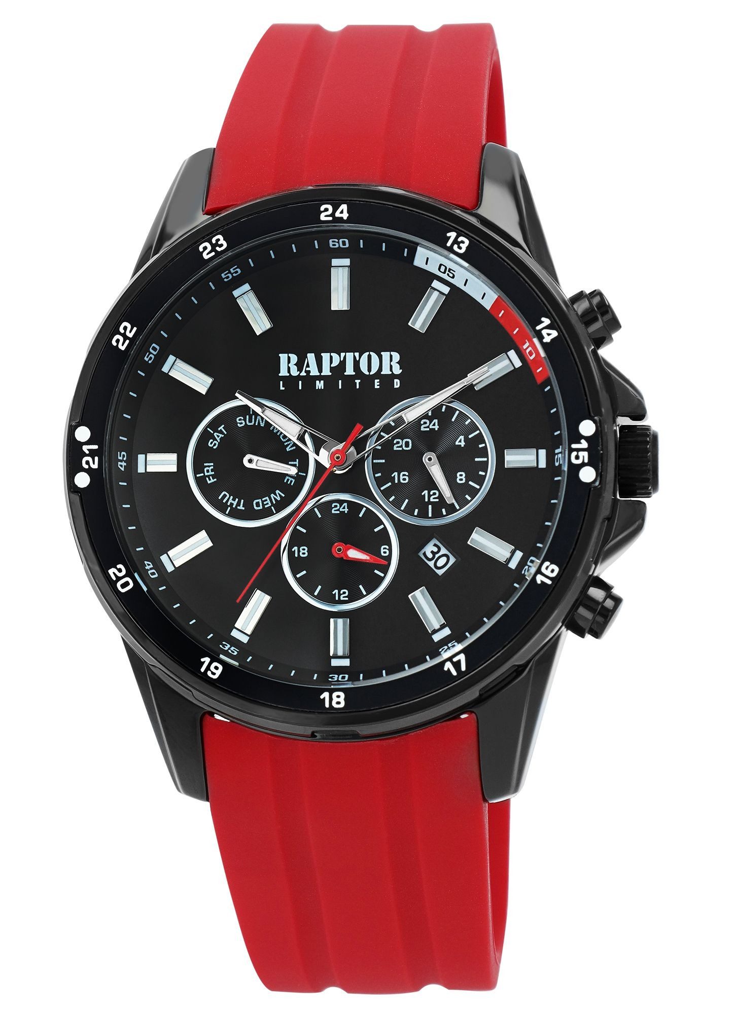 Raptor Limited Quarzuhr Fillip mit Silikonarmband, günstig online kaufen
