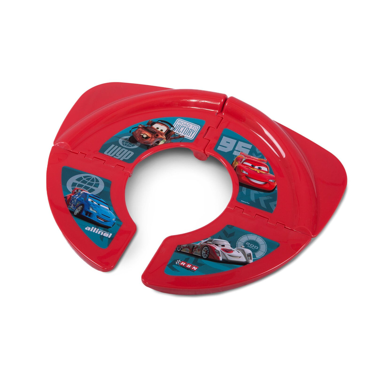keeeper Wickelauflage Kinder faltbarer Reise WC Aufsatz Disney Cars