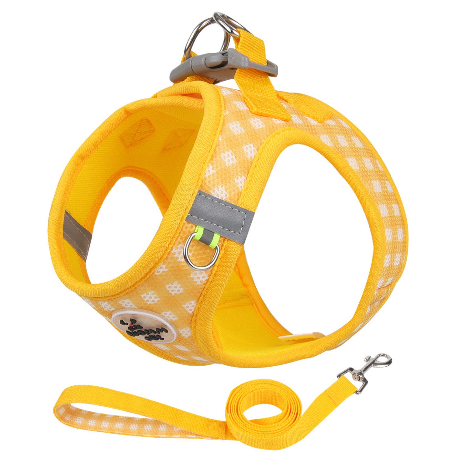 BYSURE Hunde-Geschirr, Leinwand, Hundegeschirr, reflektierend, weiches günstig online kaufen