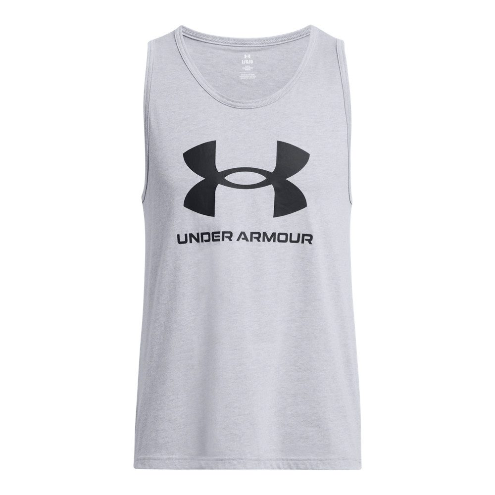 Under Armour® Trainingstop UA Sportstyle Tanktop mit Logo leichtes Material, schnell trocknendes Gewebe