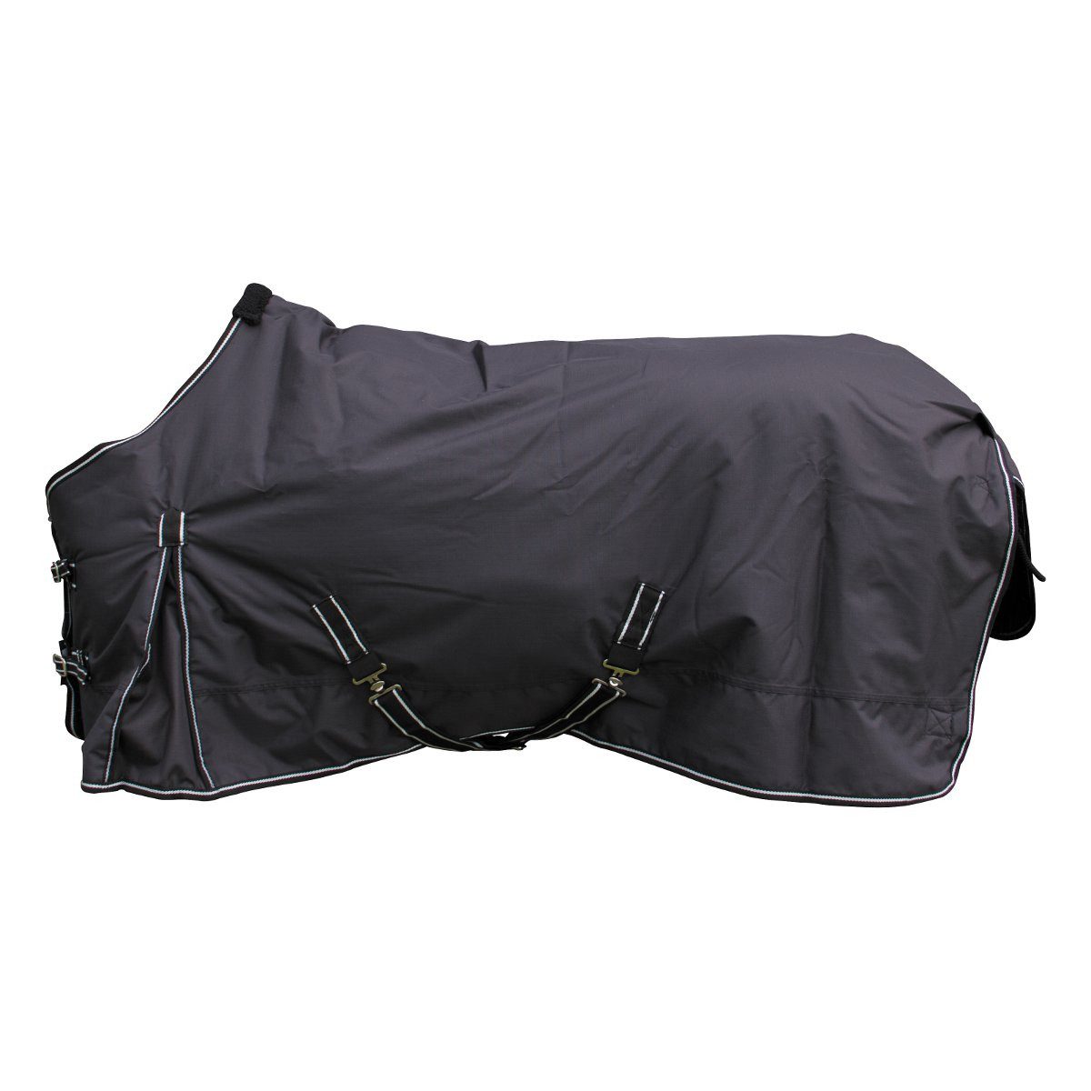 eldorado Ausreitdecke Winterdecke für Pferde, 300 g, schwarz