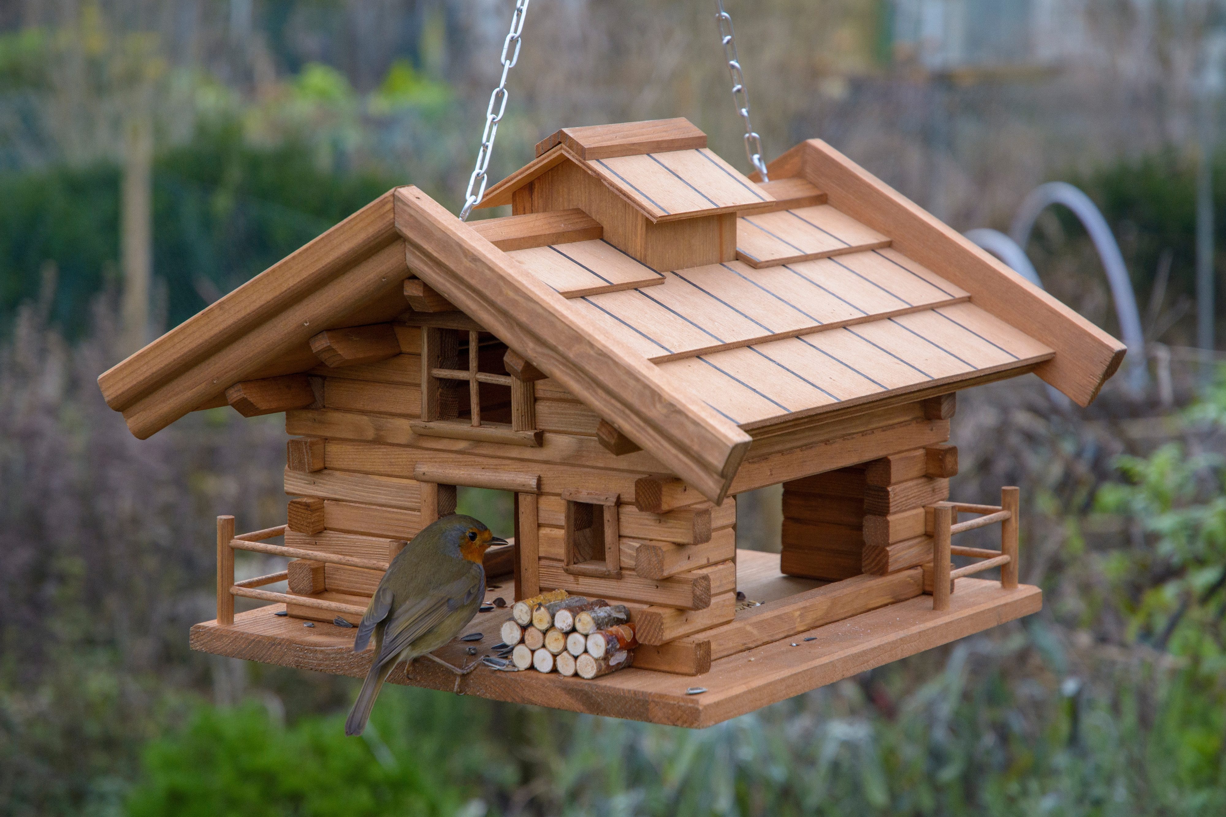 dobar Vogelhaus Vogelfutterhaus "Appenzell" zum Aufhängen günstig online kaufen