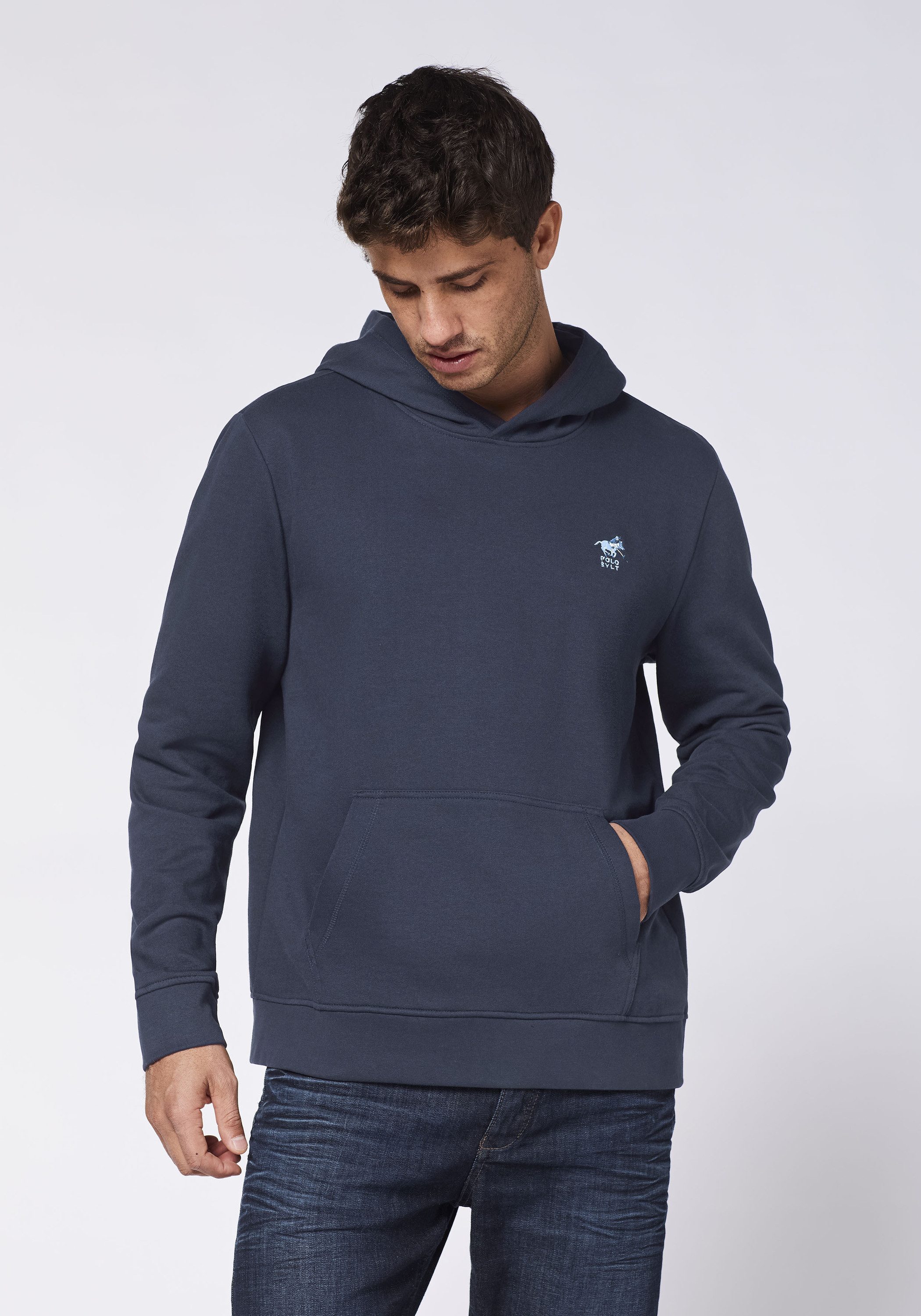 Polo Sylt Kapuzensweatshirt mit Logo in Multicolour-Optik