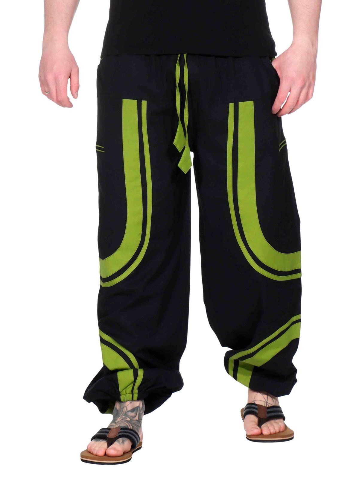 KUNST UND MAGIE Cargohose KUNST&MAGIE trendige Baggyhose bunte Hippiehose C günstig online kaufen