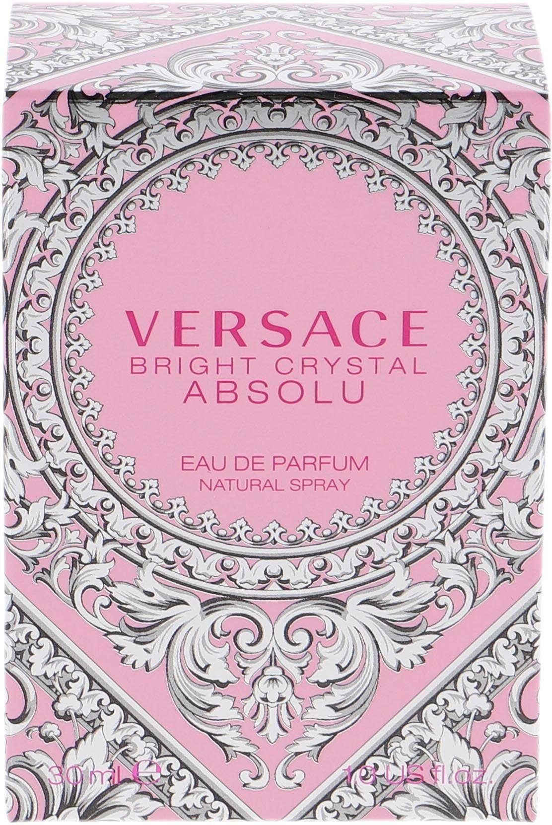 Versace Eau de Parfum BRIGHT CRYSTAL ABSOLU EDP, mit fruchtigem Auftackt