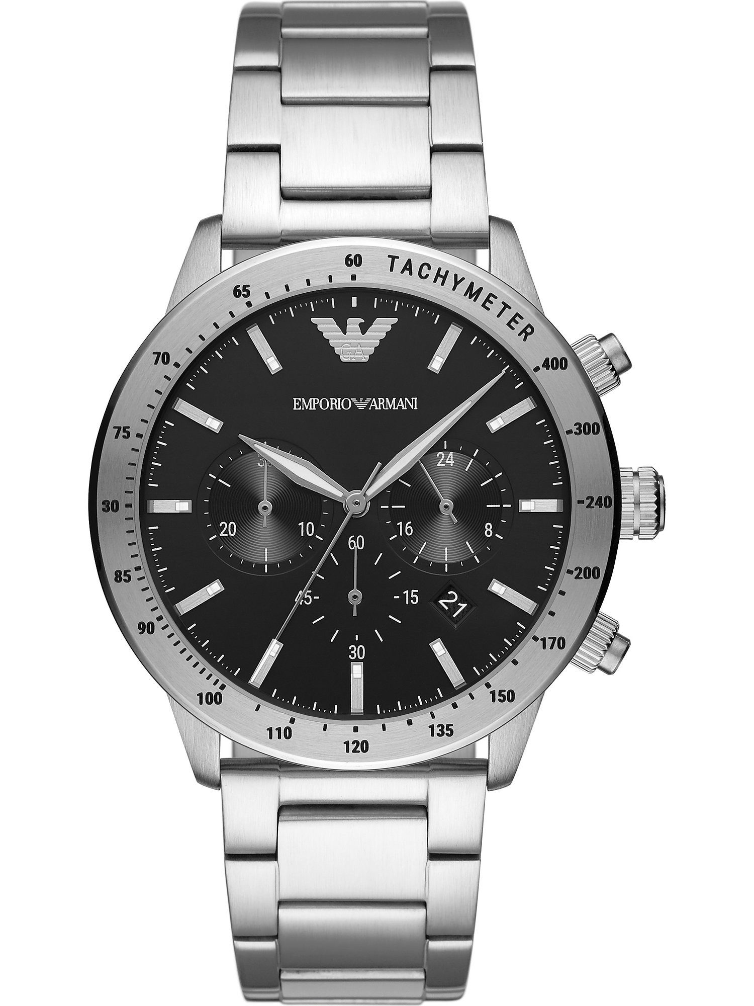 Chronograph Emporio Armani Herren-Uhren Analog Quarz