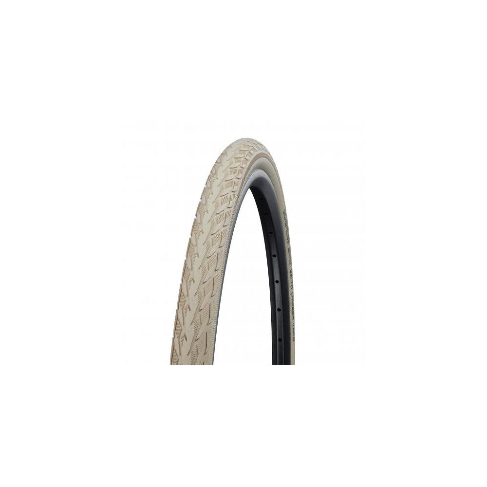 Schwalbe Fahrradreifen DELTA CRUISER Reifen Laufräder Creme 37-622