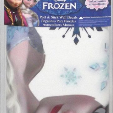 RoomMates Wandsticker DISNEY Frozen Elsa glitzernd