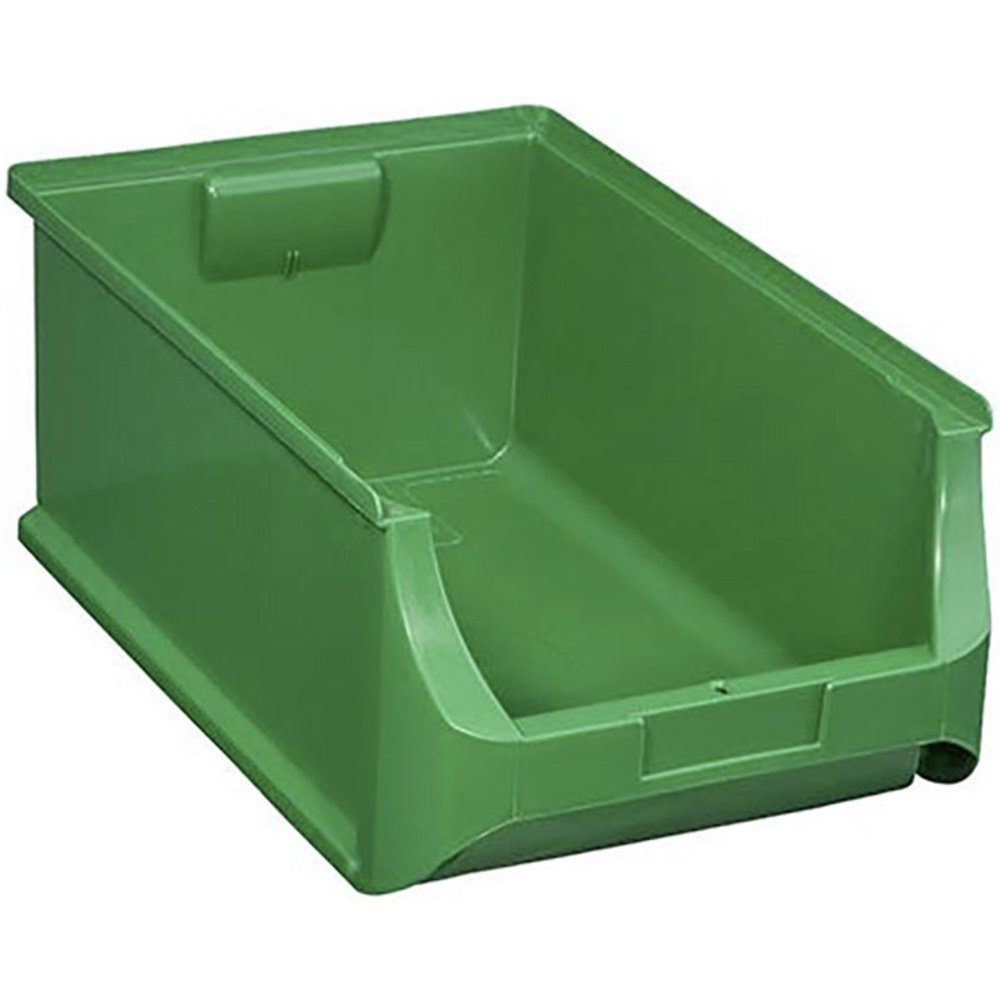 Allit Aufbewahrungsbox Allit 456219 Sichtlagerkasten (B x H x T) 310 x 200 x 500 mm Grün 1
