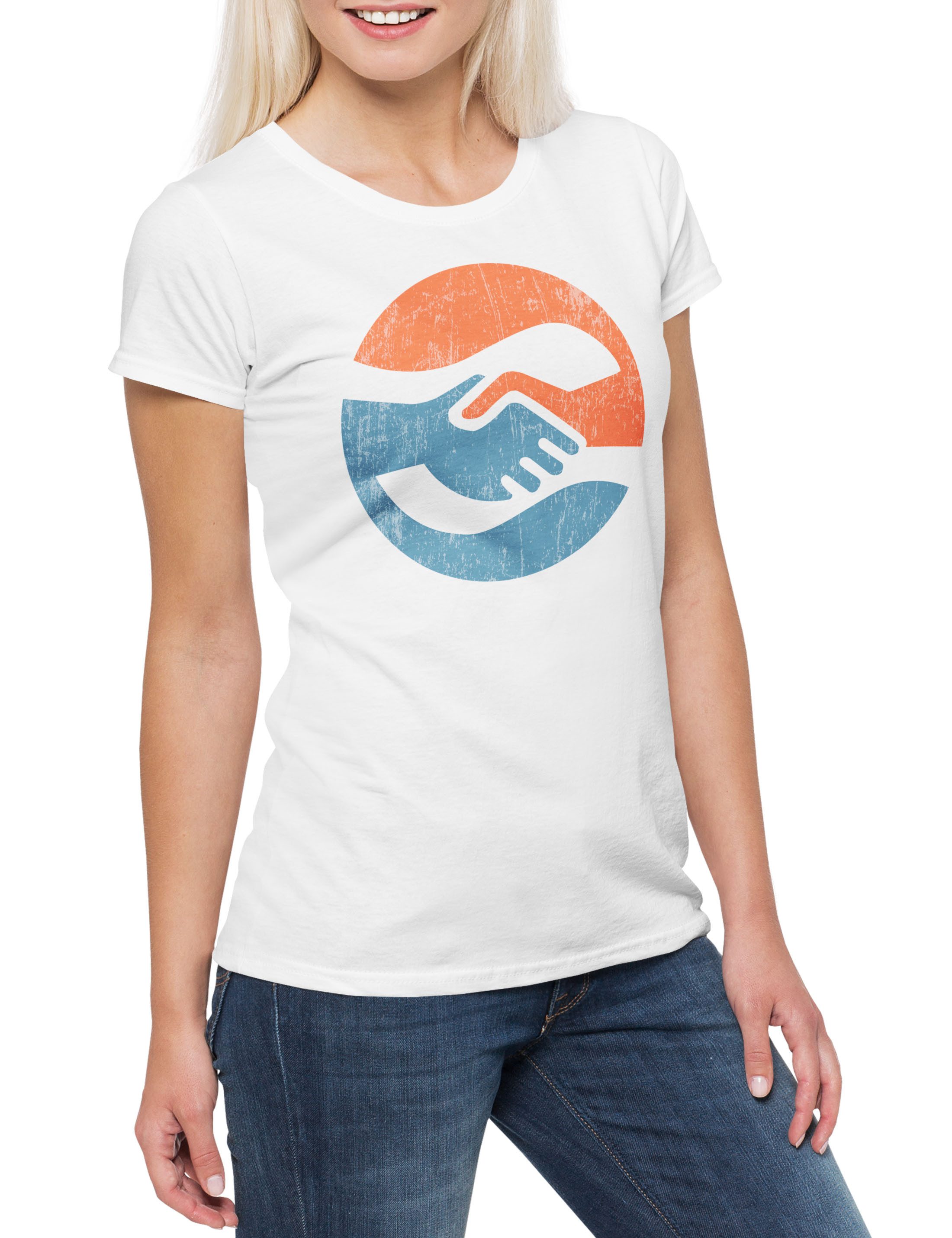 Urban Backwoods Print-Shirt Runaway Pride Symbol Damen T-Shirt Runaways Alex TV Nico Karolina (1-tlg) Gertrude Chase Series Molly