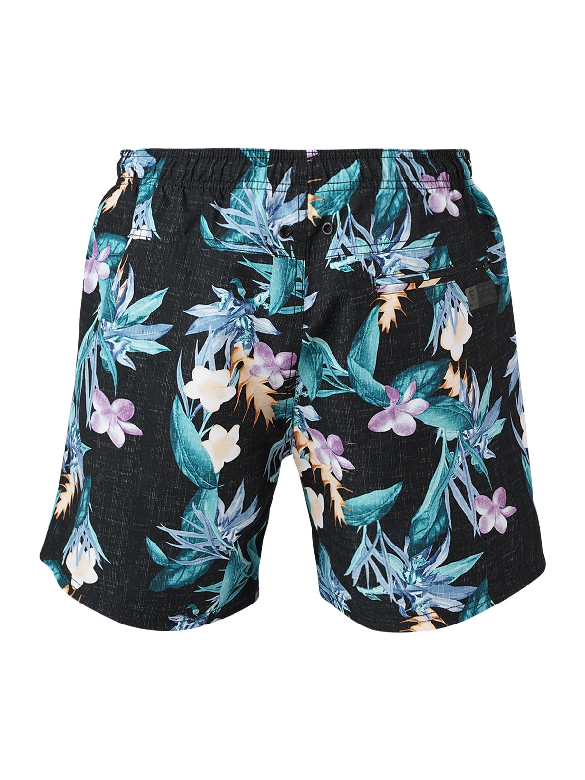 Brunotti Badeshorts Cruneco-AO Men Swim Shorts Flower Black