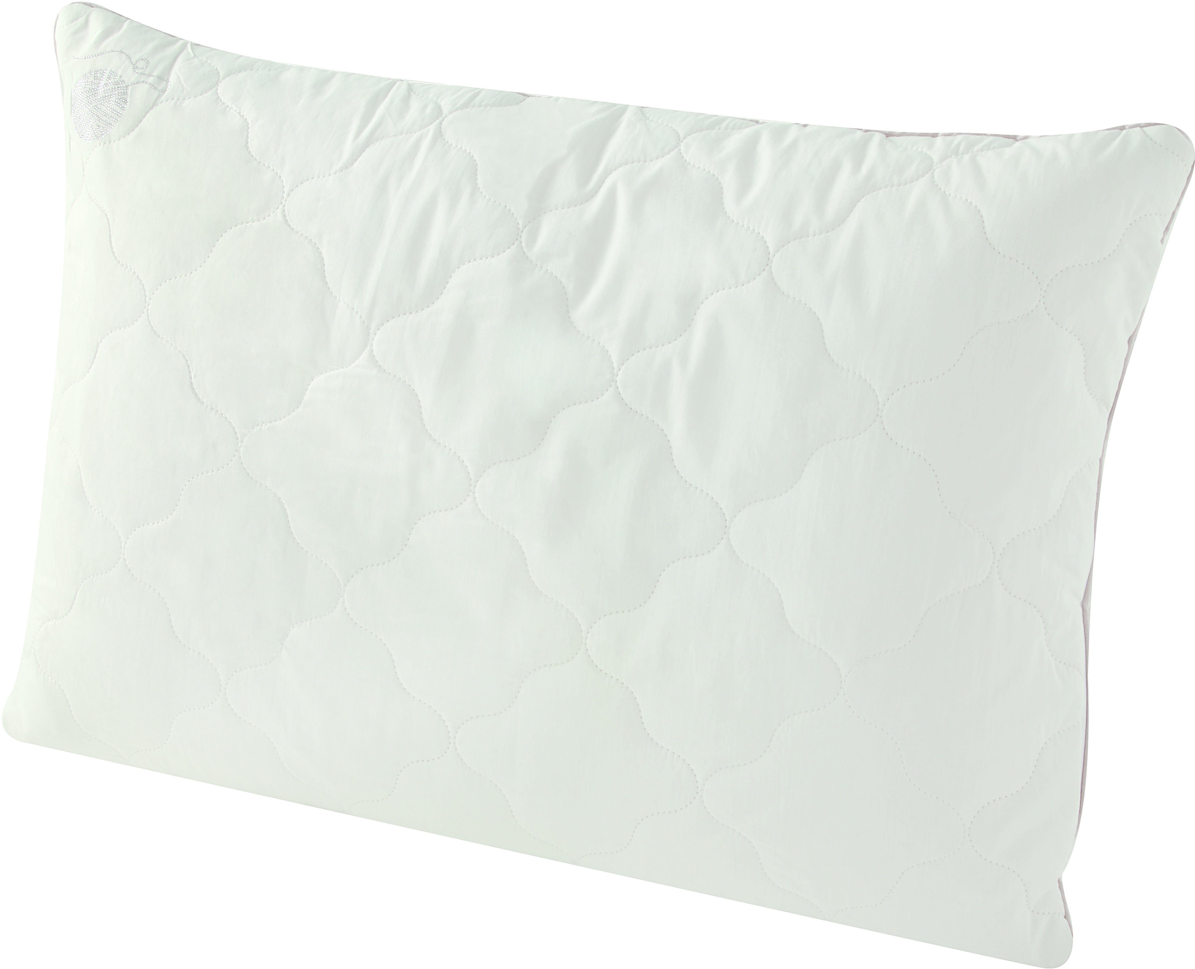 Yatas Bedding Naturhaarkissen Superwashed Wolle, Kopfkissen 40x80, 80x80 cm, Seitenschläfer, Bauchschläfer, Rückenschläfer, allergiker geeignet (Hausstauballergiker)