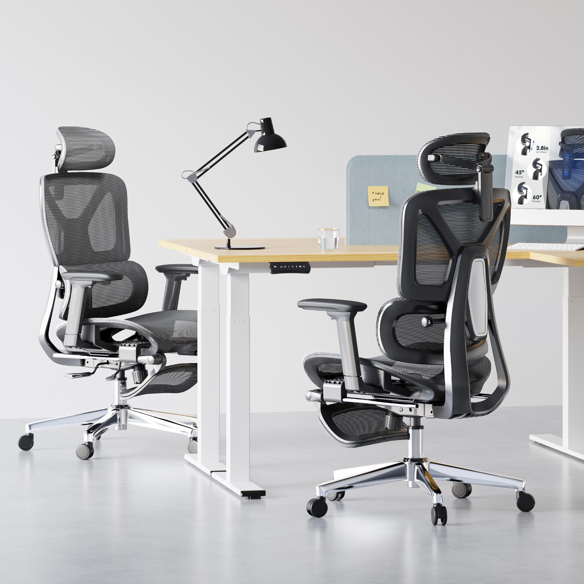FLEXISPOT Bürostuhl Schreibtischstuhl Premium Ergonomischer (Rückenlehne günstig online kaufen