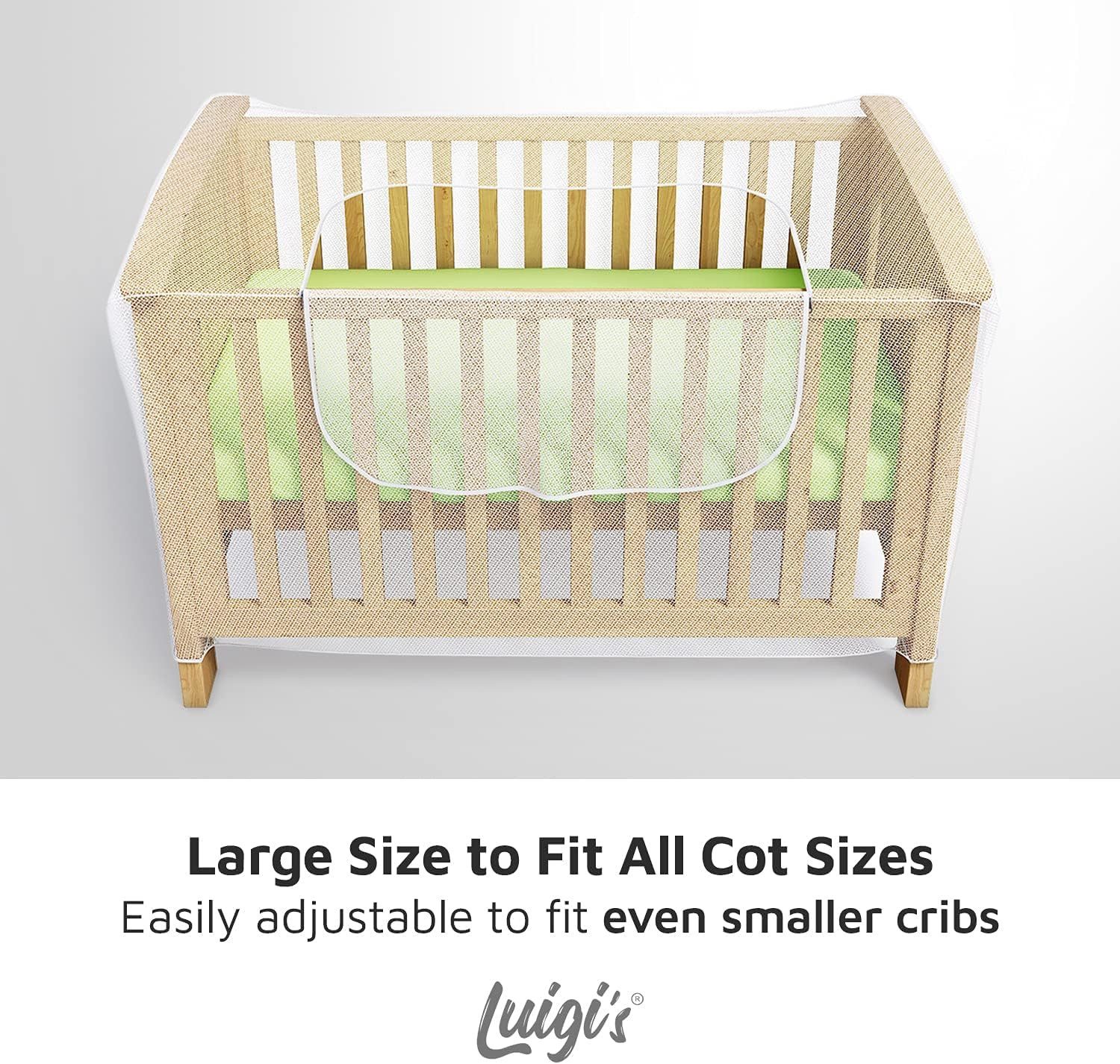 Luigi's Moskitonetz Insektenschutz Baby und Gitterbetten günstig online kaufen
