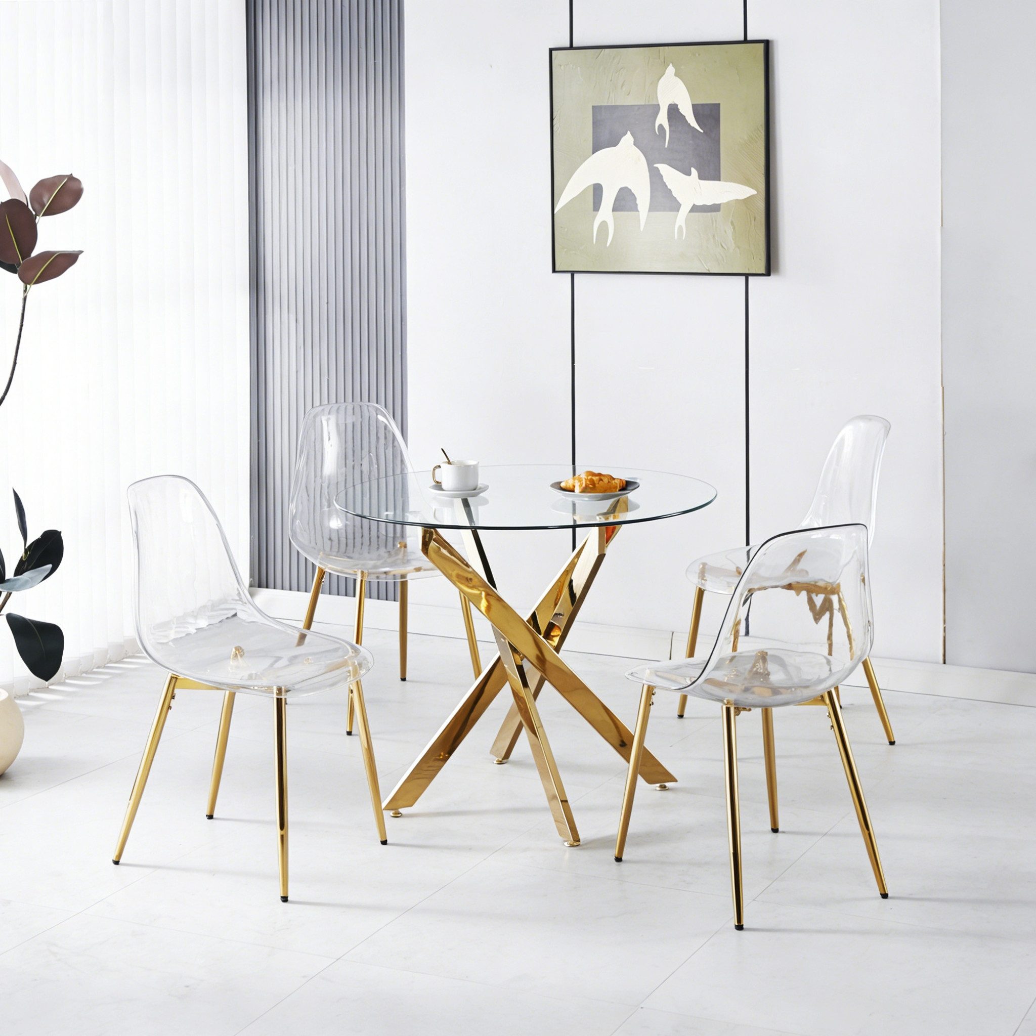 MC Star Essgruppe 1+4 for 5pcs dining set,1table+4chair