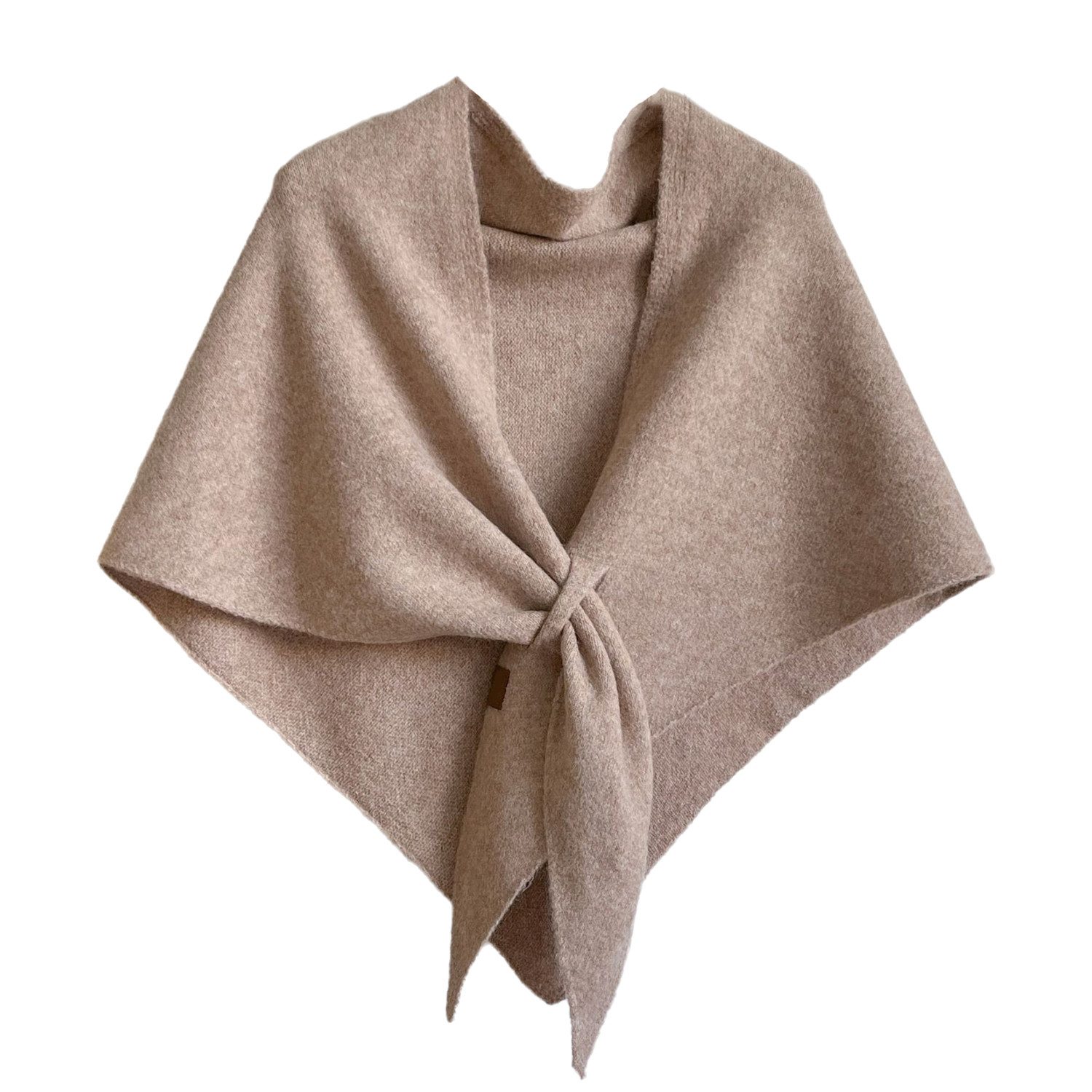 Coonoor Dreieckstuch Damen Dreiecksschal mit Kaschmir-Anteil – Weiches Strick Dreieckstuch, (1-St), im Koreanischen Stil, Leicht & Warm für alle Jahreszeiten