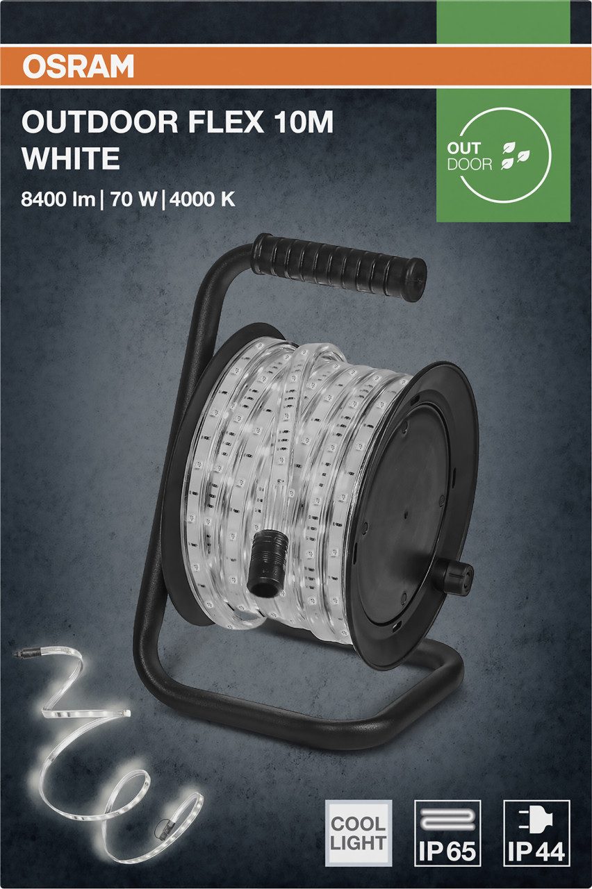 Osram LED-Streifen Osram LED-Streifen Outdoor Flex 10 m 70 W, Nicht dimmbar ohne Bewegungsmelder