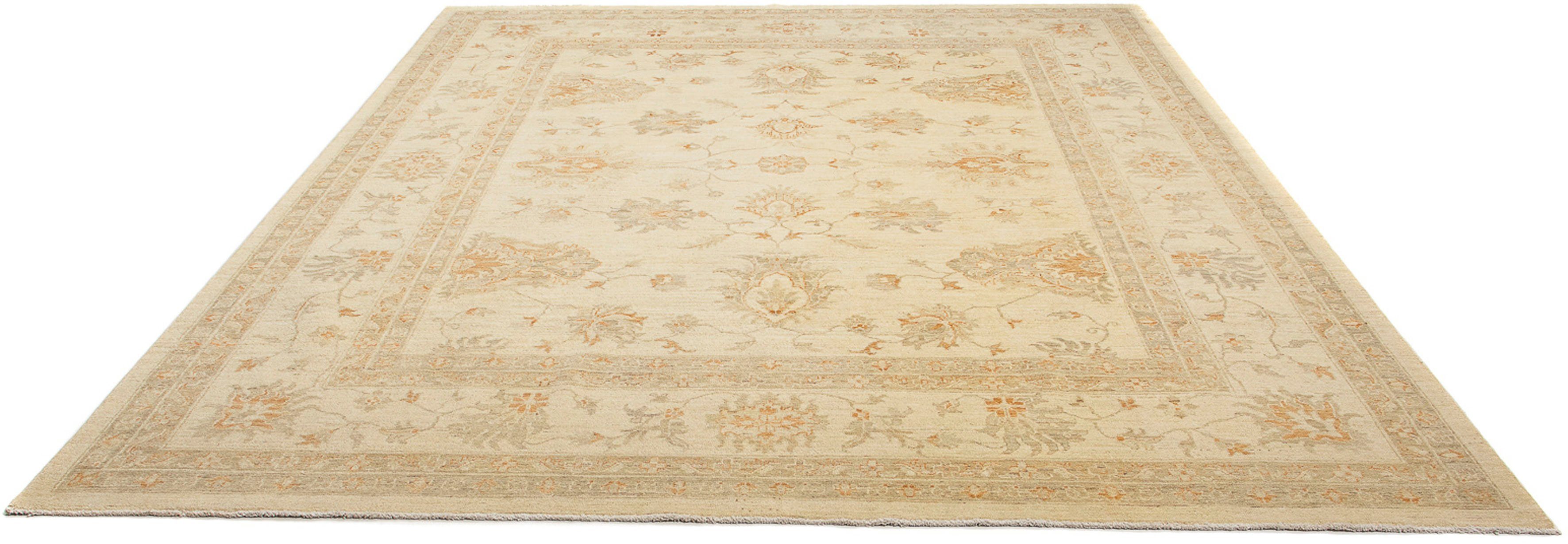 Orientteppich Ziegler - 301 x 244 cm - beige, morgenland, rechteckig, Höhe: 6 mm, Wohnzimmer, Handgeknüpft, Einzelstück mit Zertifikat