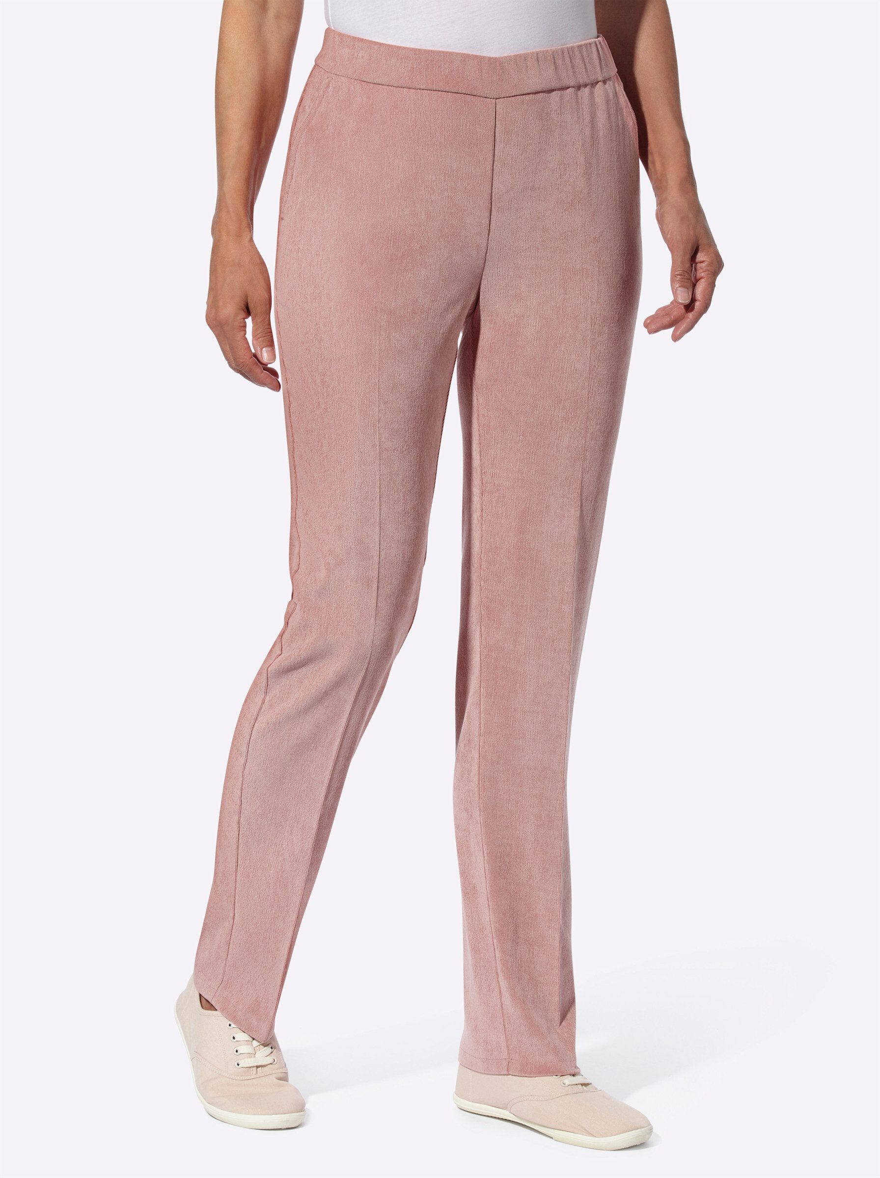 Jerseyhose Cord-Hose komfortabel