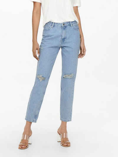 ONLY High-waist-Jeans ONLJAGGER - 15242370 (1-tlg) 4174 in Hellblau