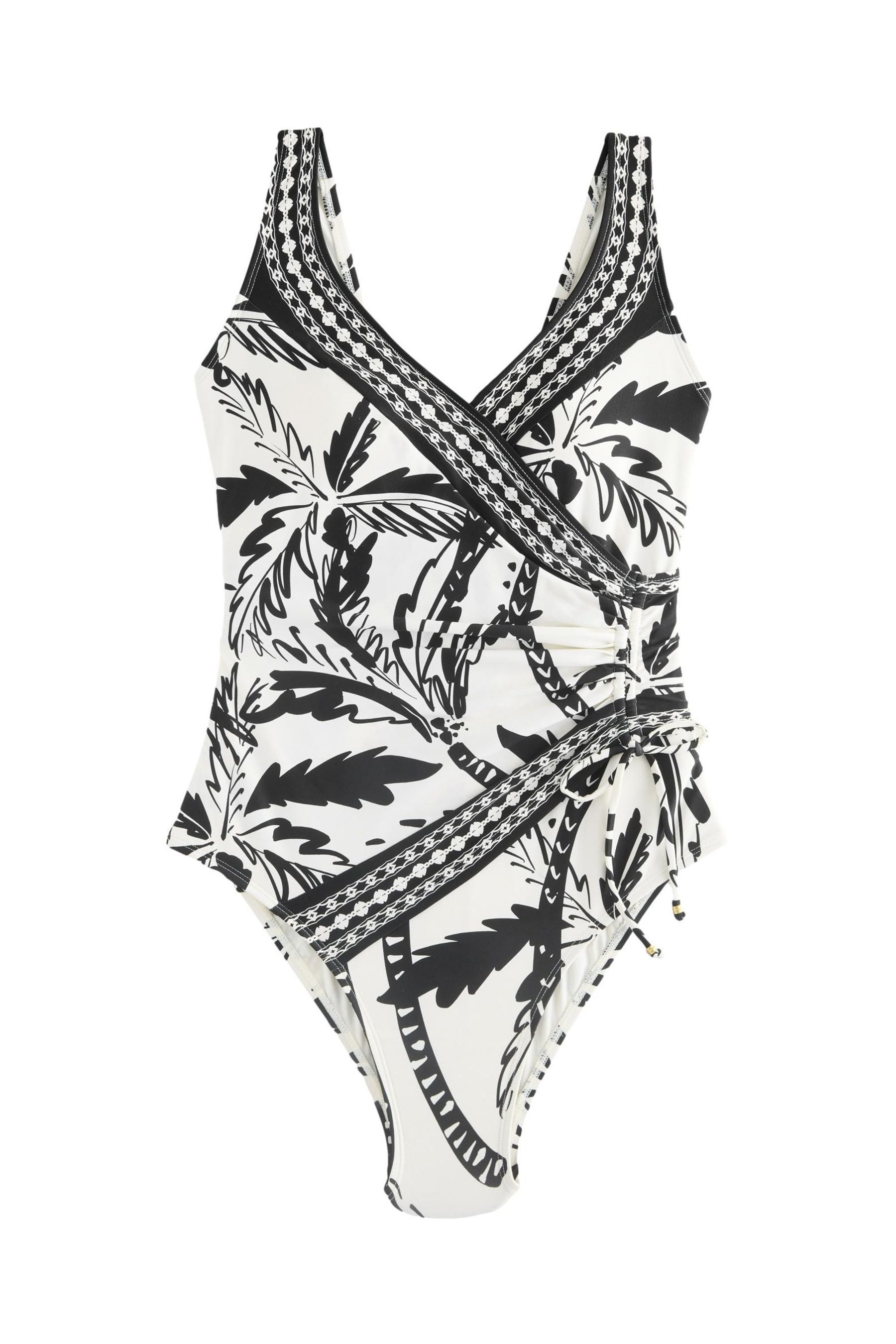 Next Badeanzug Bauchformender Badeanzug mit seitlicher Raffung (1-St) günstig online kaufen