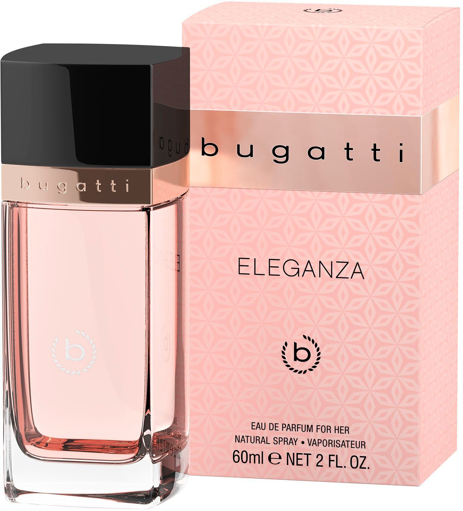 60 ml de bugatti Eleganza Parfum Eau EdP