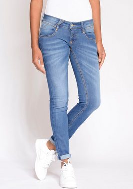 GANG Skinny-fit-Jeans 94Nena mit coolen Used-Effekten