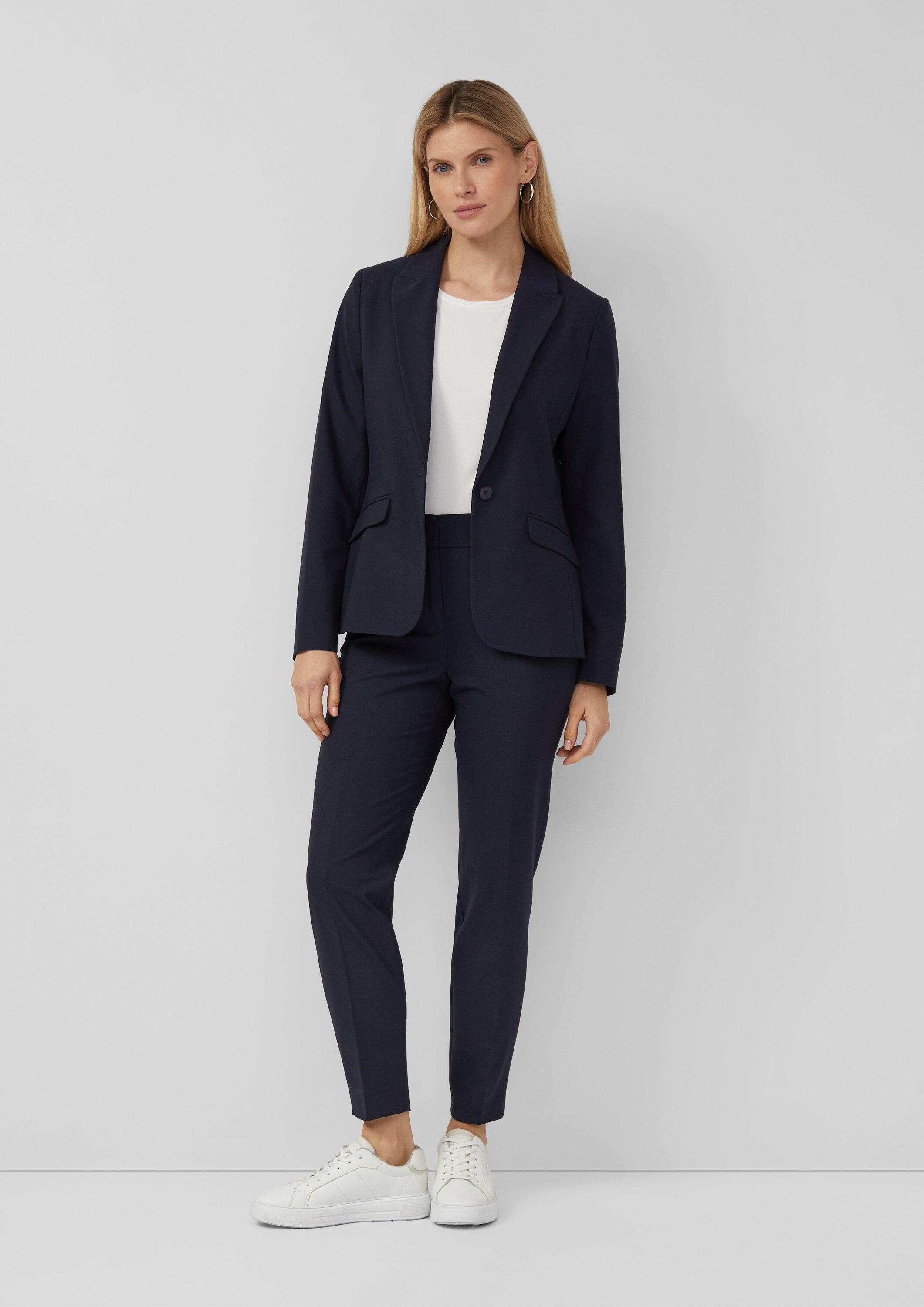 s.Oliver Jackenblazer Indoor-Blazer Viskosemix-Blazer im Slim Fit