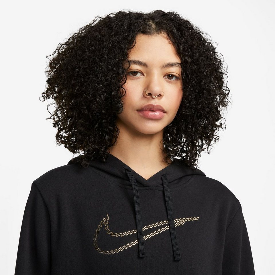 Nike Sportswear Kapuzensweatshirt CLUB FLEECE PREMIUM ESSENTIAL WOMEN'S  LOOSE SHINE PULLOVER HOODIE