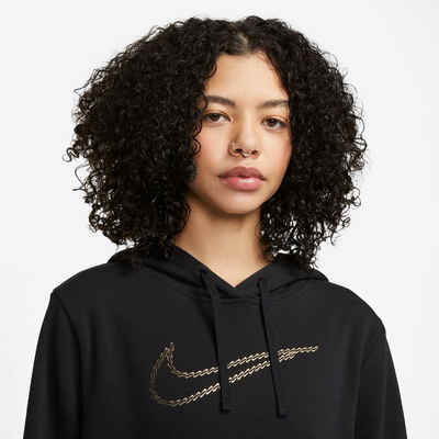 Nike Sportswear Kapuzensweatshirt CLUB FLEECE PREMIUM ESSENTIAL WOMEN'S LOOSE SHINE PULLOVER HOODIE