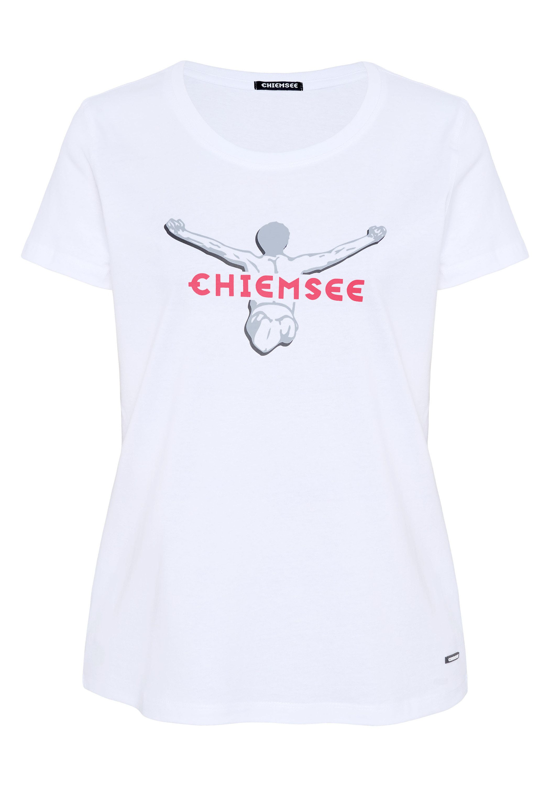 Chiemsee Print-Shirt T-Shirt im Label-Look 1 günstig online kaufen