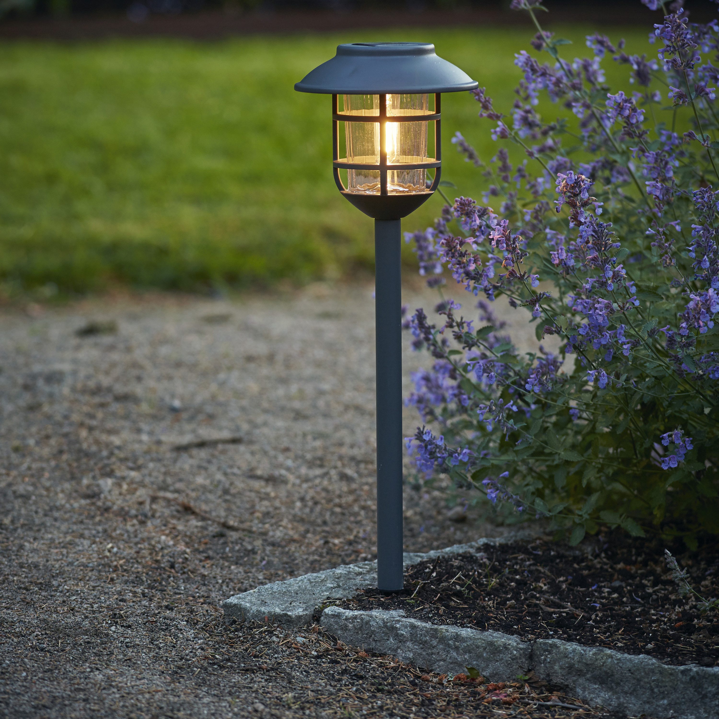 STAR TRADING LED Solarleuchte Filippa, Solar-Gartenleuchte Fride