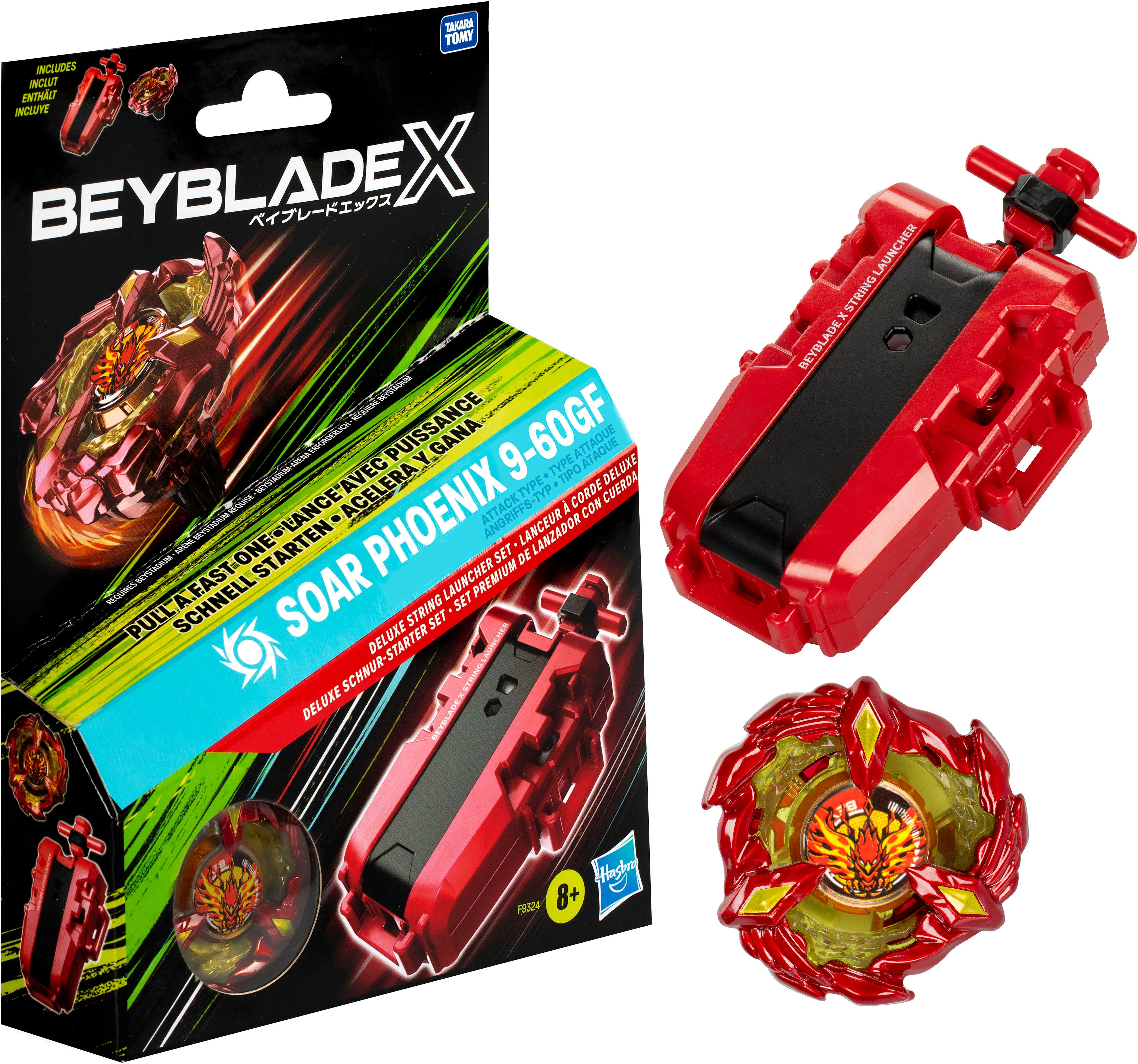 Speed-Kreisel Beyblade X Soar Phoenix Deluxe Schnur-Starter Set