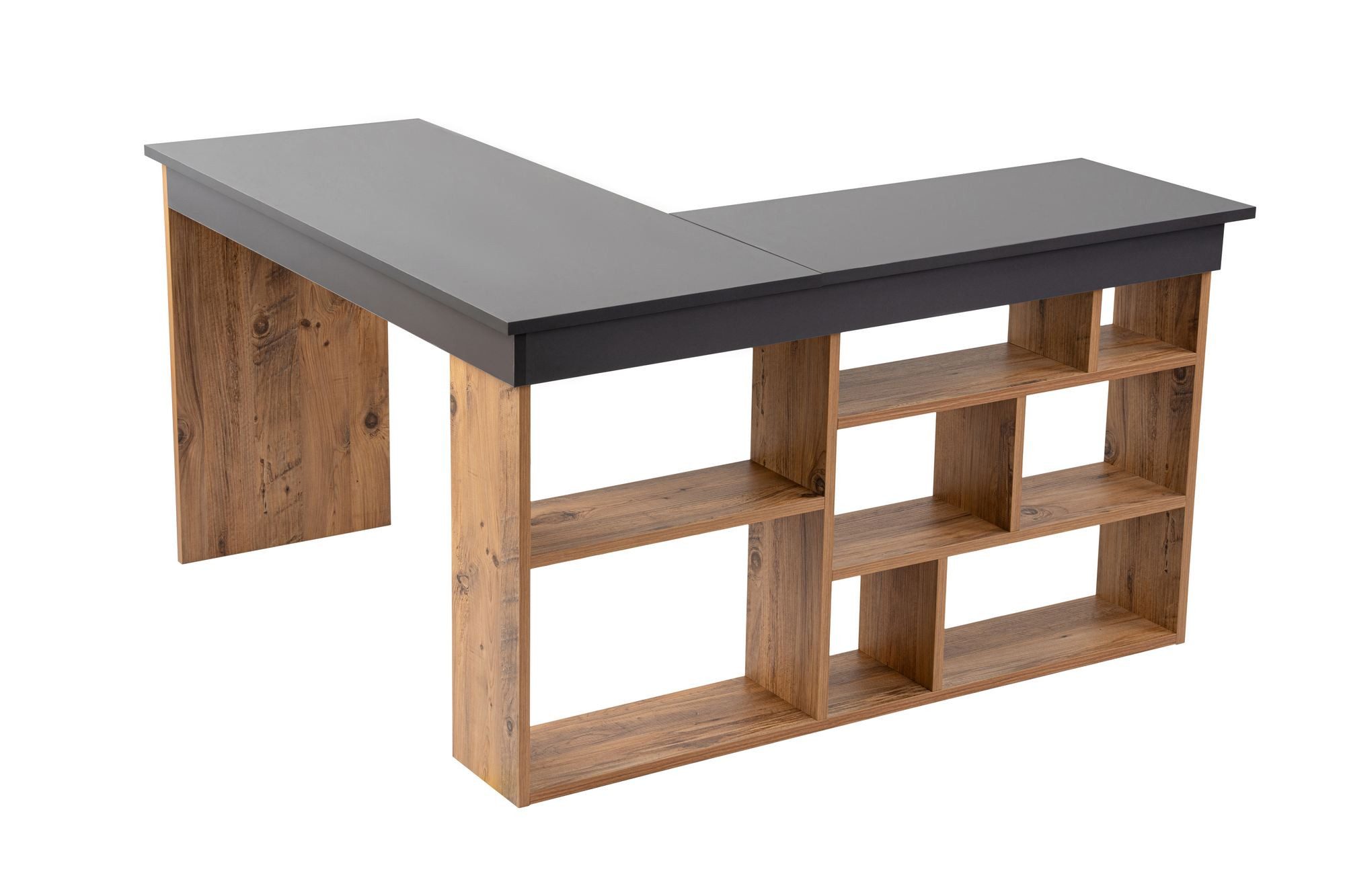 Skye Decor Schreibtisch (Einzelartikel), mit Stauraum integrierte Ablagefächer modernes Design