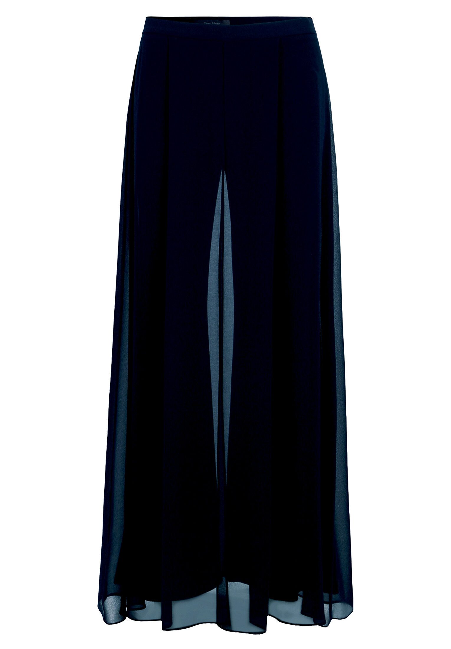 Vera Mont 2-in-1-Hose Damen mit weitem Bein Materialmix