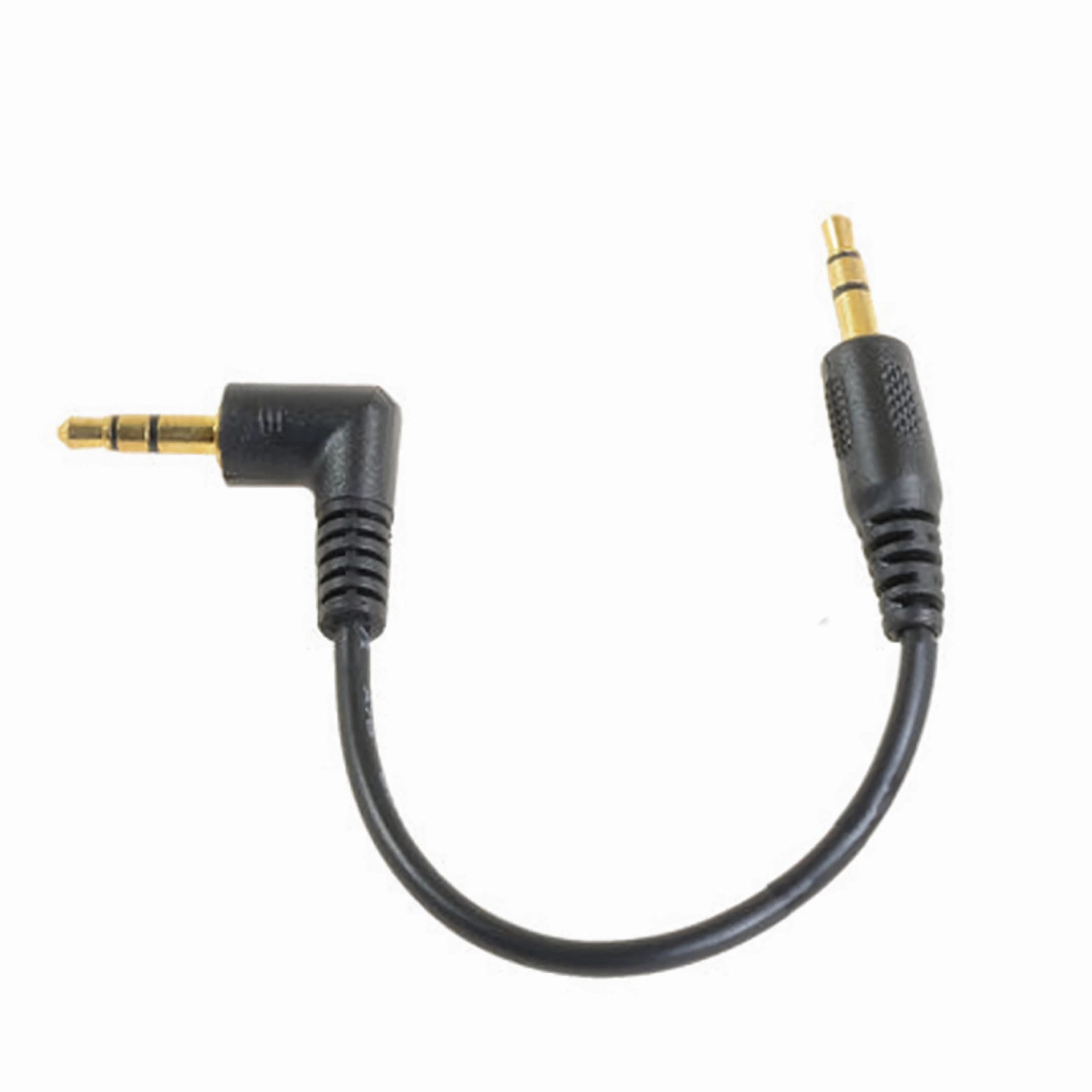 Bolwins M16 20cm 3,5mm Stereo Klinke Audio Kabel Adapter 90° mp3 Handy Auto Audio-Kabel