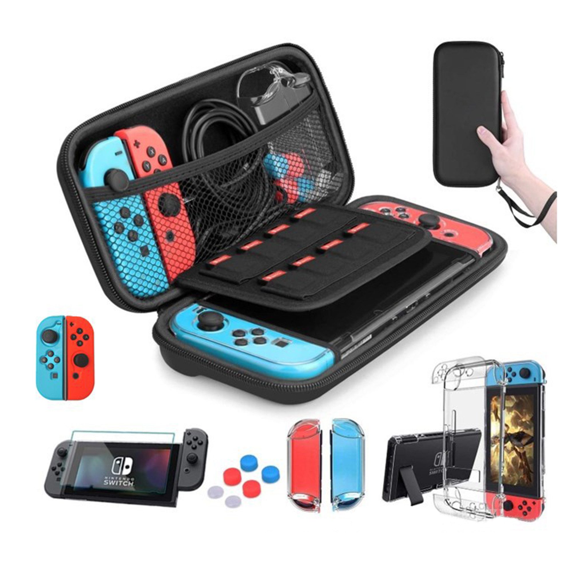 Switch-Controller, Spielekonsolen-Tasche, Nintendo Switch Zubehör Nintendo-Controller