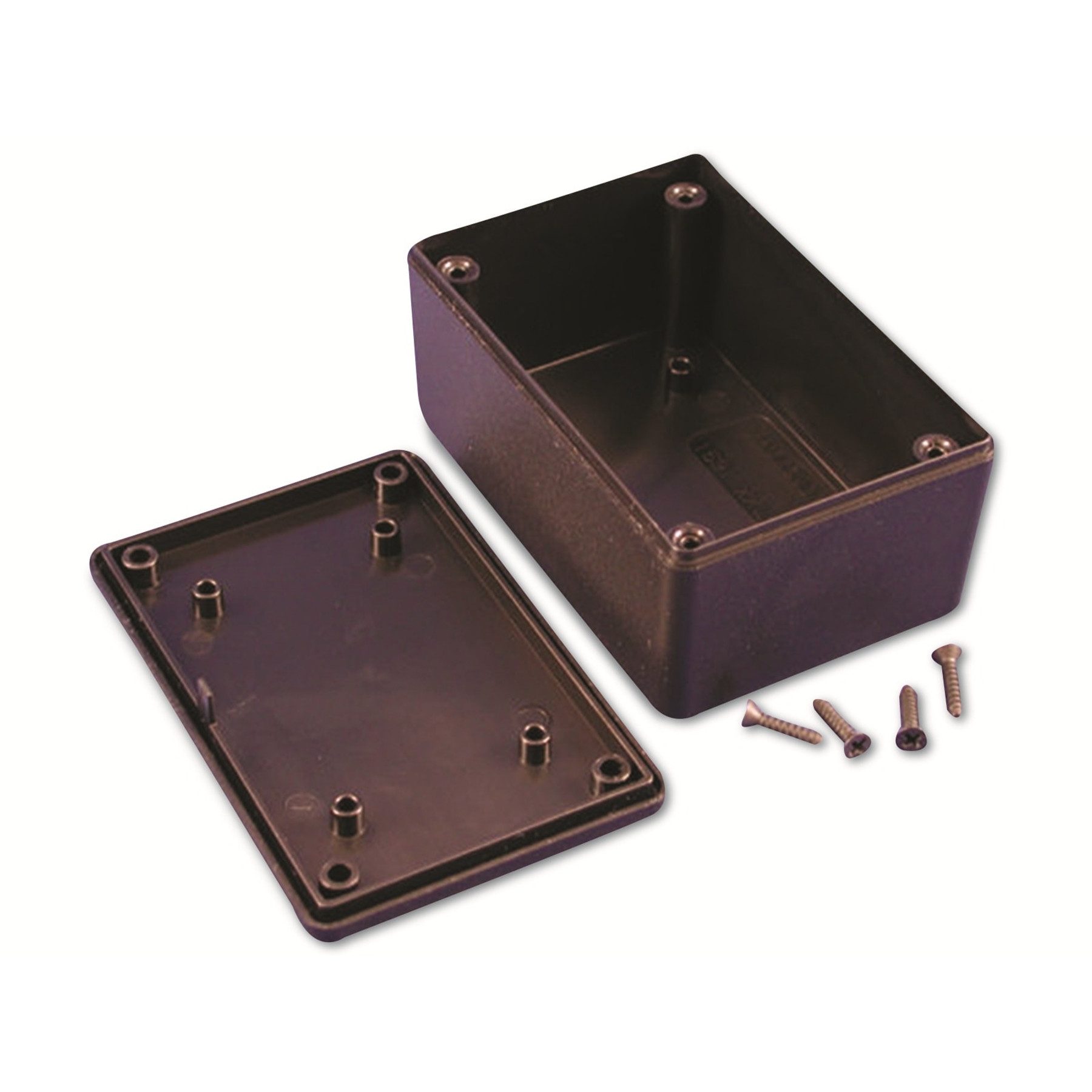 Hammond Montagerückgehäuse HAMMOND Universal-Gehäuse,1591XXLSBK, ABS, schwarz, IP54, 87,1x57,9x40