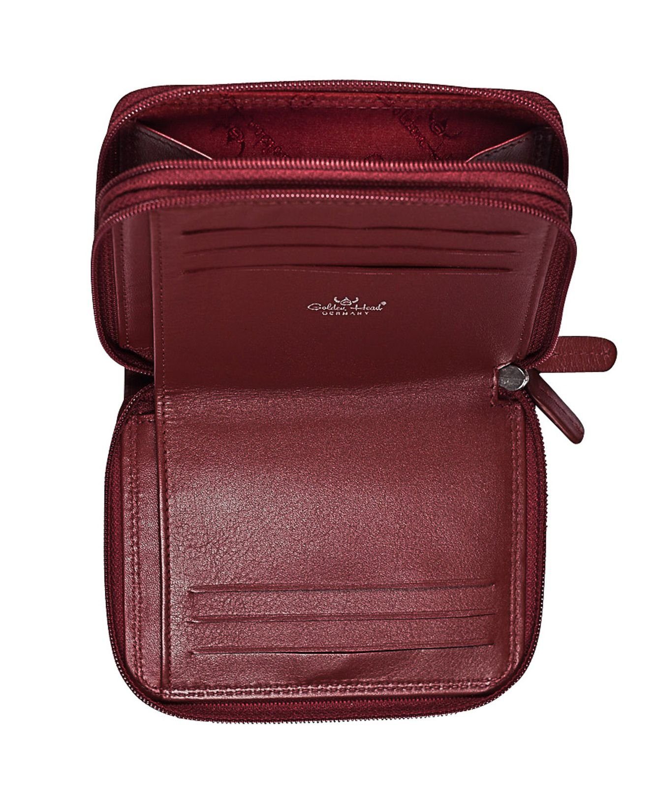 Golden Head Geldbörse 2-Zip Billfold, aus echtem Rindsleder günstig online kaufen