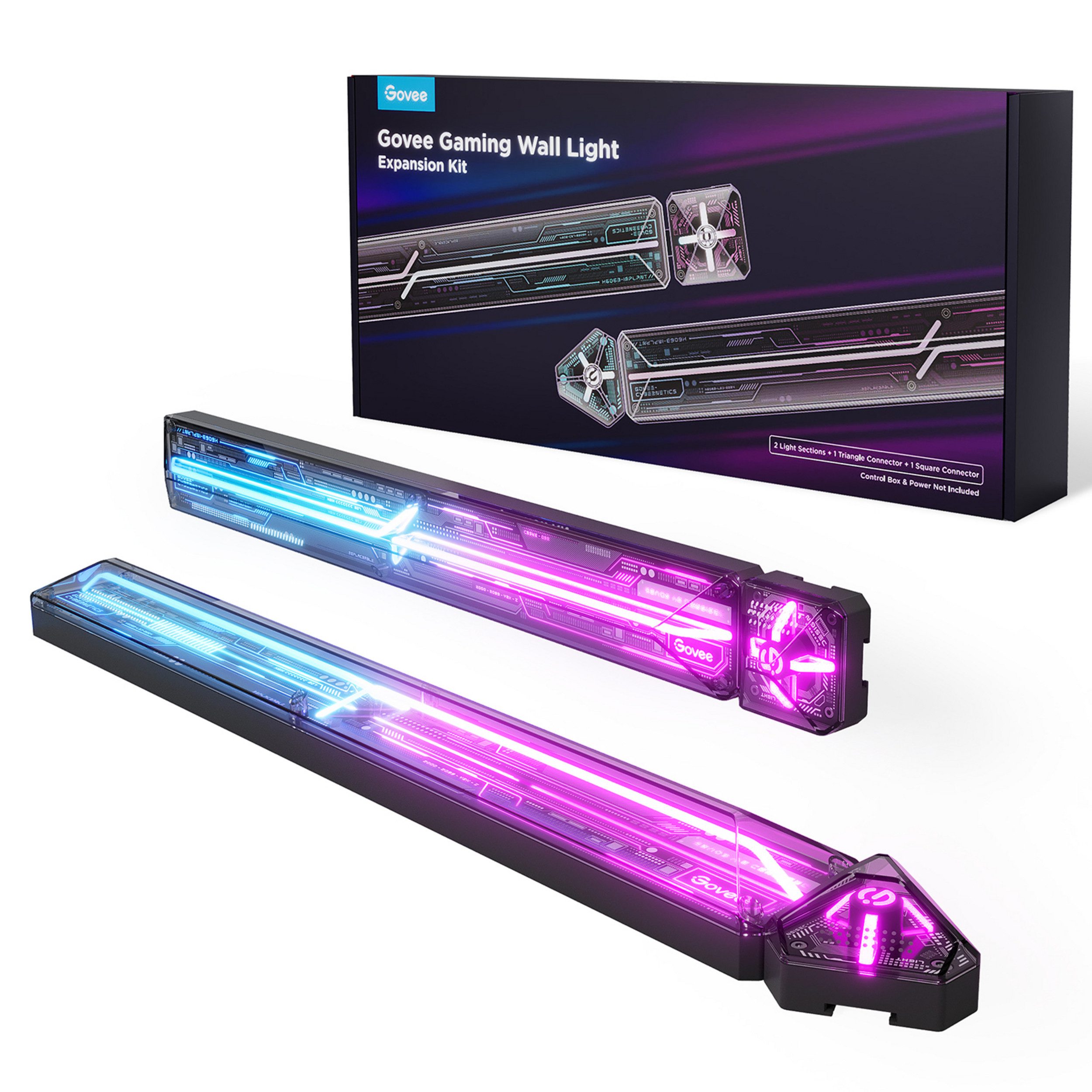 Govee Govee Erweiterungsset für Gaming-Wandleuchte Smarte Lampe