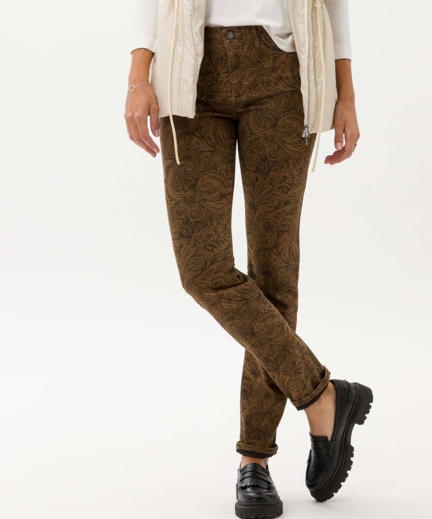 Brax 5-Pocket-Jeans Style Baumwolle, hochwertiger Elasthan Polyester und Mix SHAKIRA, aus