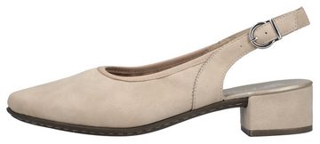 Rieker Slingpumps, Abendschuh, Sommerschuh, Blockabsatz, mit verstellbarem Riemchen