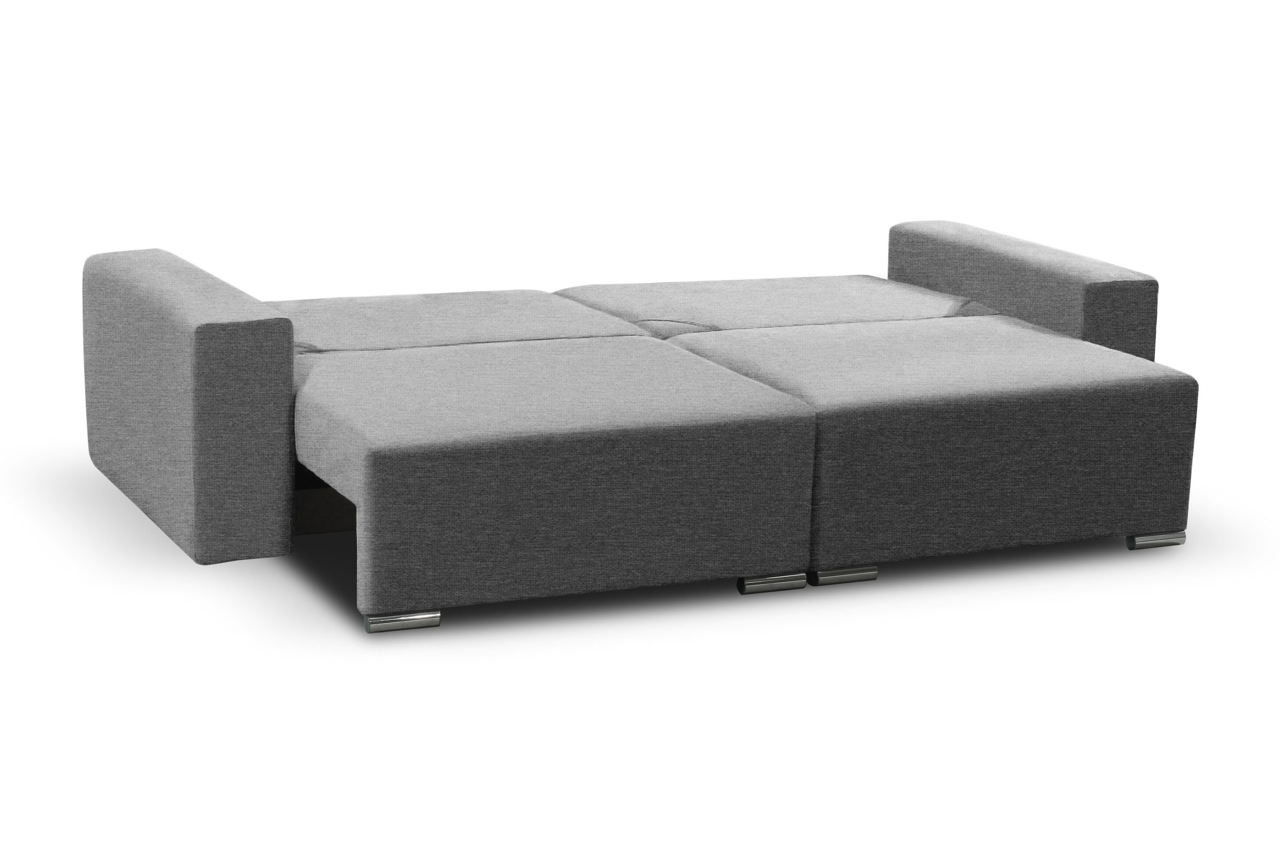 Bettfunktion, Kissen, 2-Sitzer, Sofa, Stylefy stellbar, Design, mit Raum inklusive 3-Sitzer im Modern Afina, frei Modern