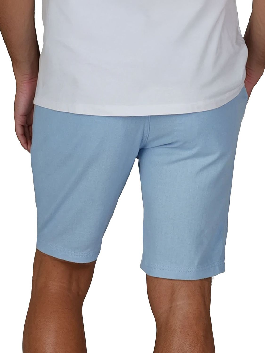 riverso Chinoshorts Herren Freizeitshorts RIVOliver Regular Fit Leinenshort mit Zugbandverschluss