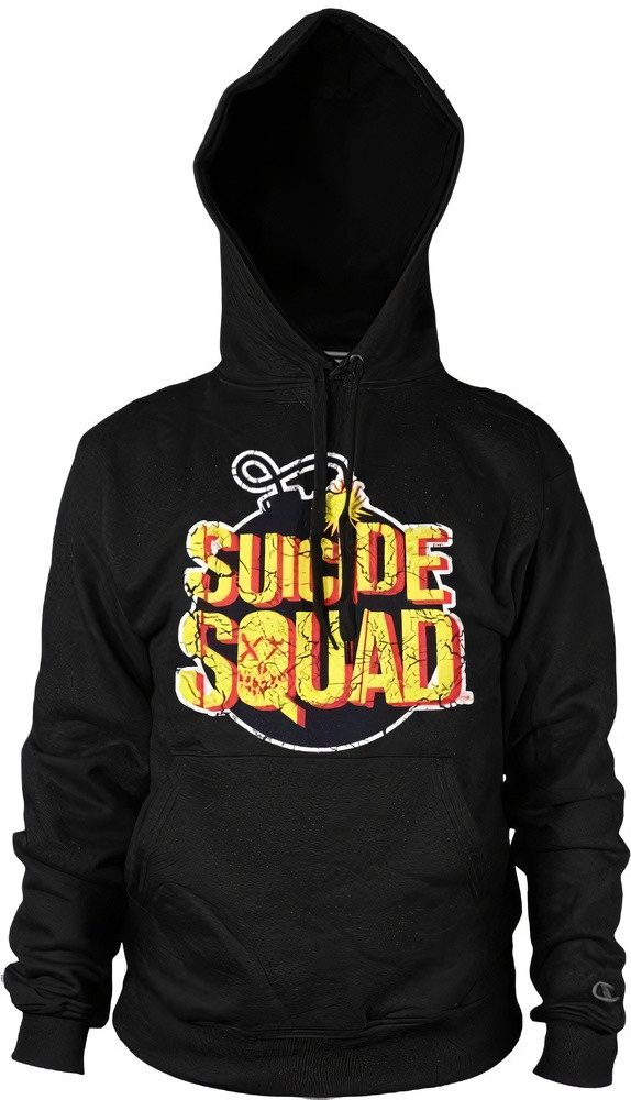 Suicide Squad Hoodie Bomb Logo Hoodie