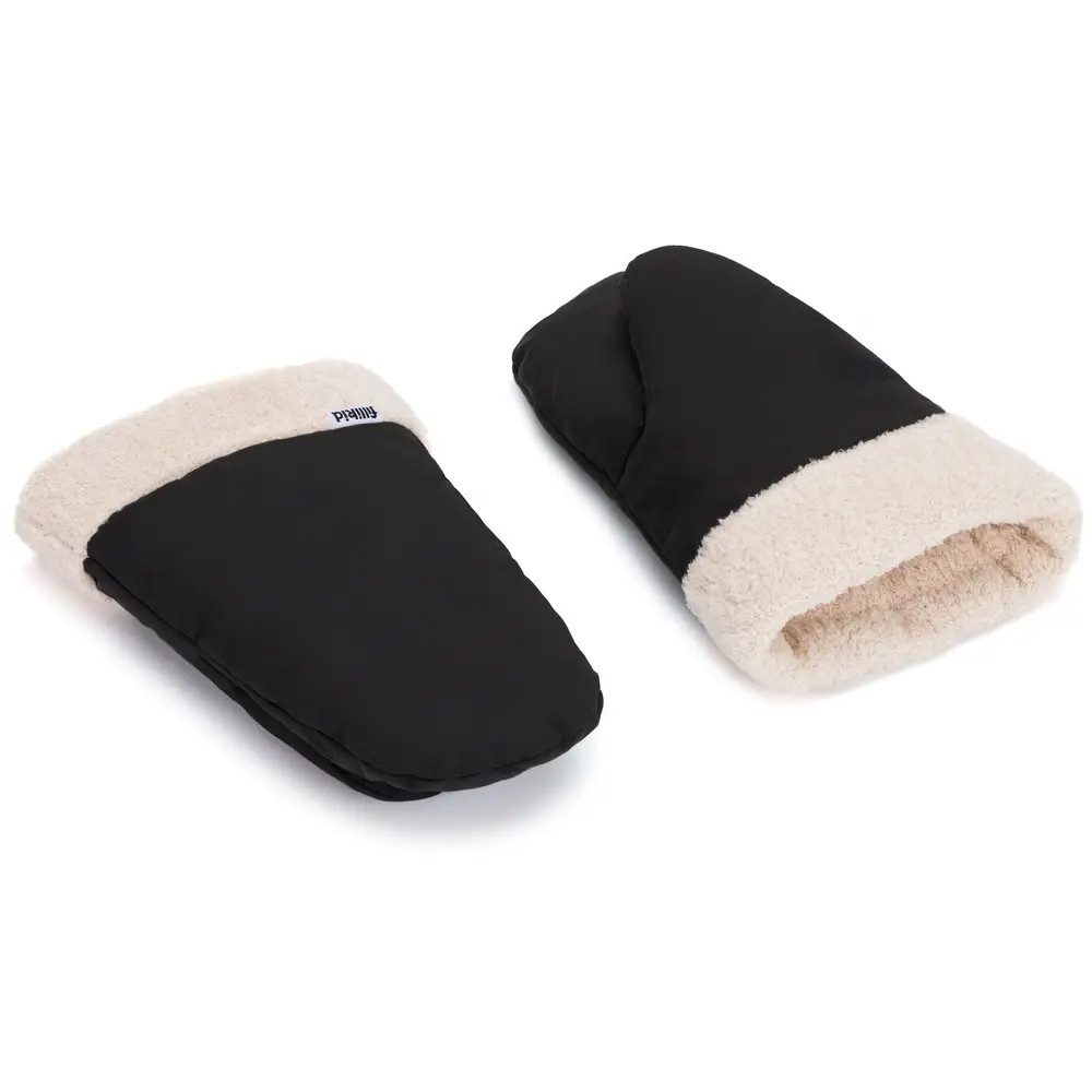 Fillikid Kinderwagenkette Handwärmer Nuuk Teddy schwarz