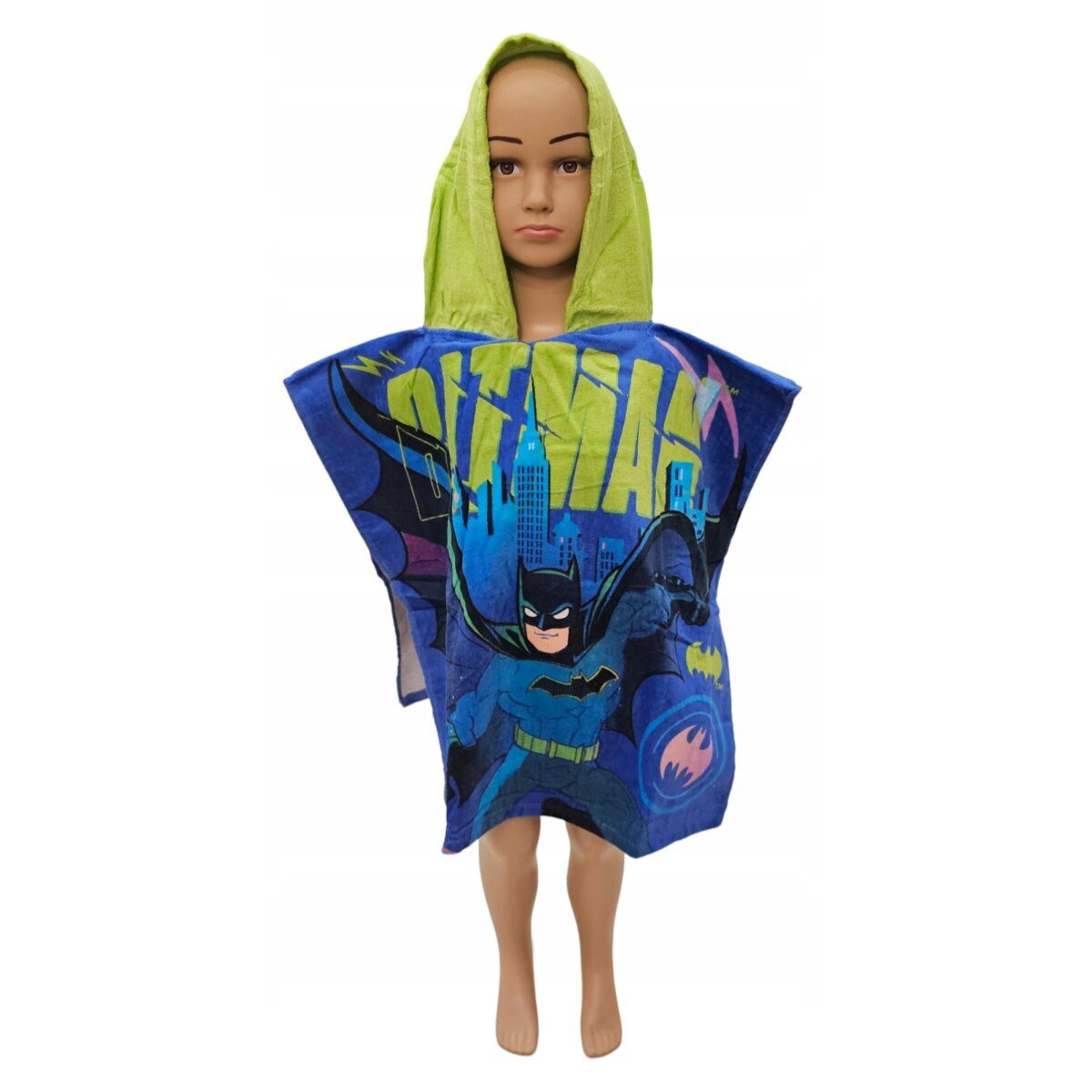 Batman Poncho Batman Poncho 55x110cm – Strandtuch Never Give Up Design