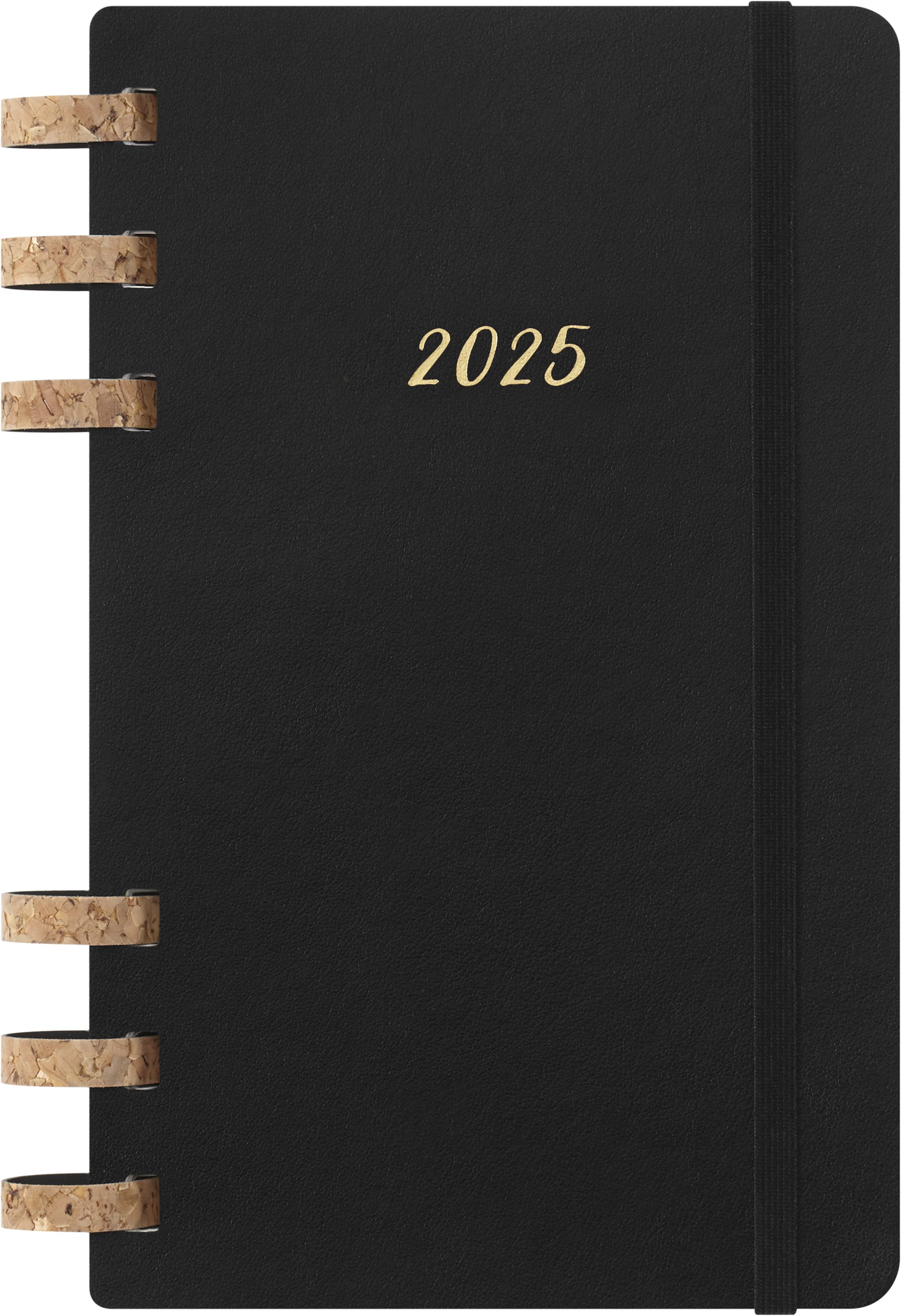 Thumbnail - MOLESKINE Buchkalender, 12Monats Life Kalender 2025 Spiralbindung Weicher Einband Schwarz L/A5